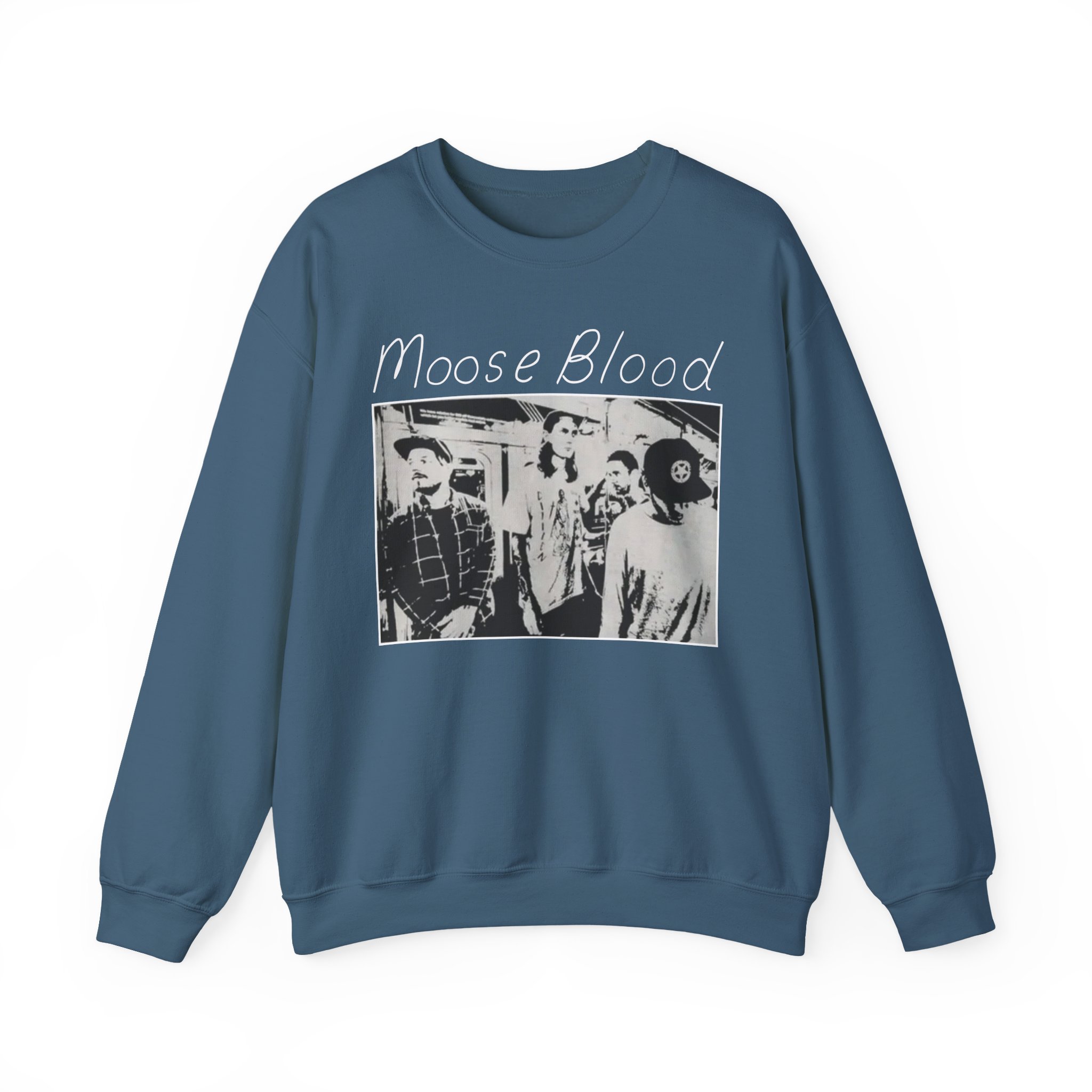 Moose Blood Subway Unisex Heavy Blendâ„¢ Crewneck Sweatshirt