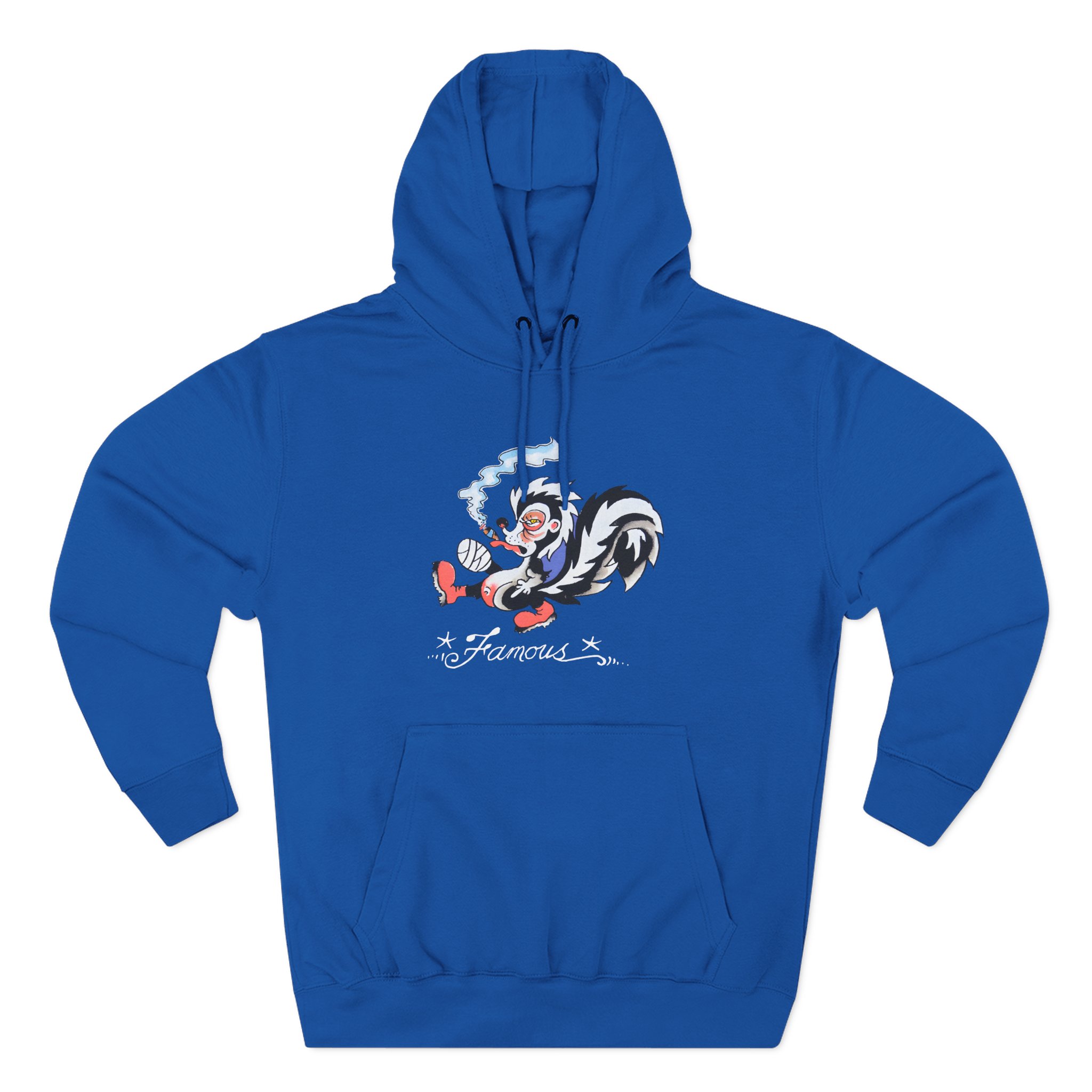 Kim Petras Famous Skunk Boxy Three-Panel Fleece Hoodie