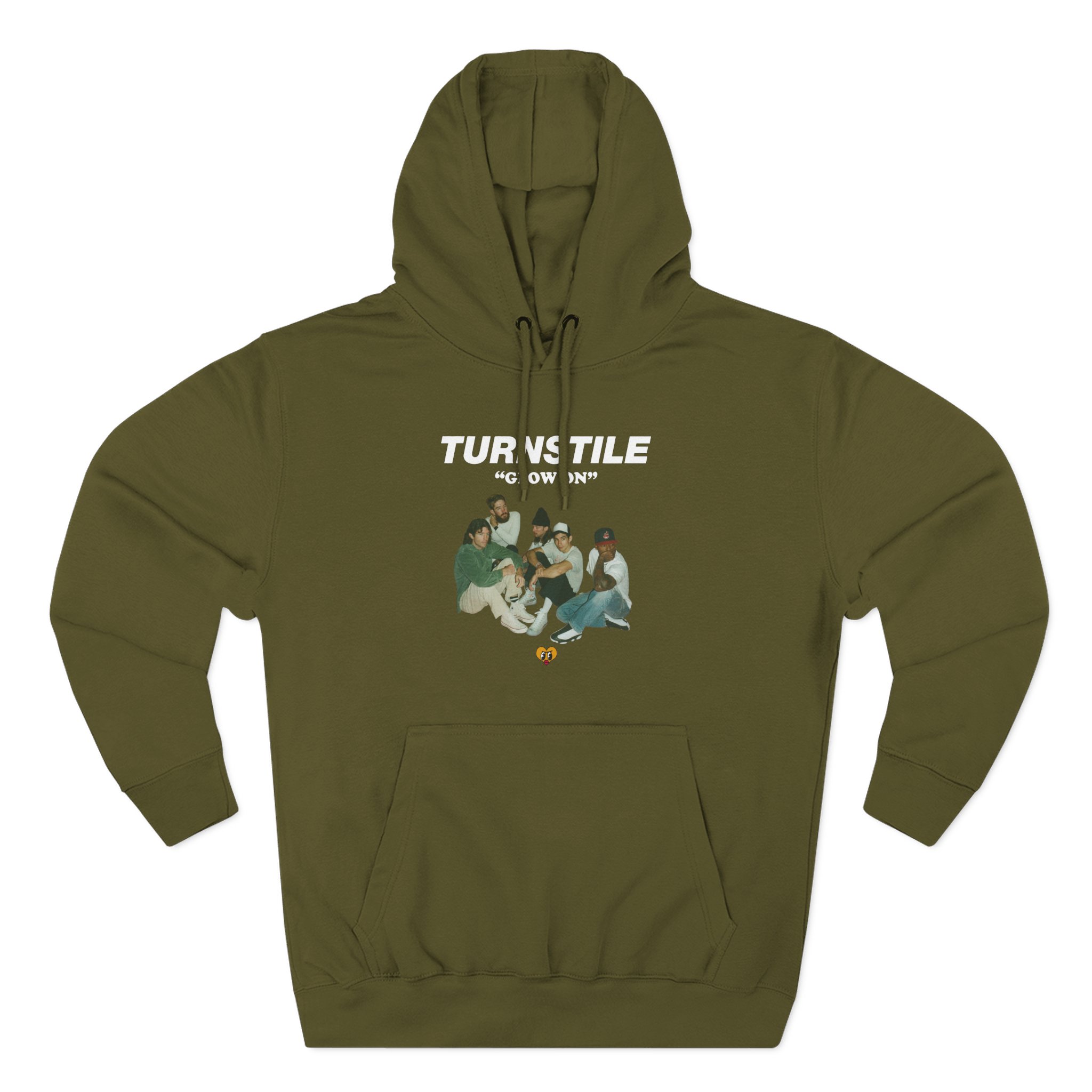 Turnstile Three-Panel Fleece Hoodie