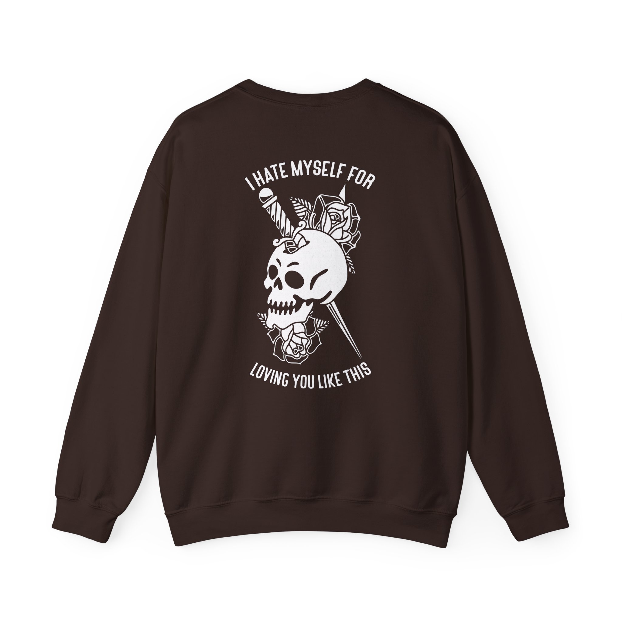Bayside Dagger Skull Unisex Heavy Blendâ„¢ Crewneck Sweatshirt