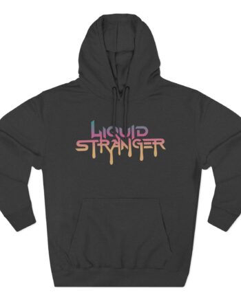 Liquid Stranger Three-Panel Fleece Hoodie