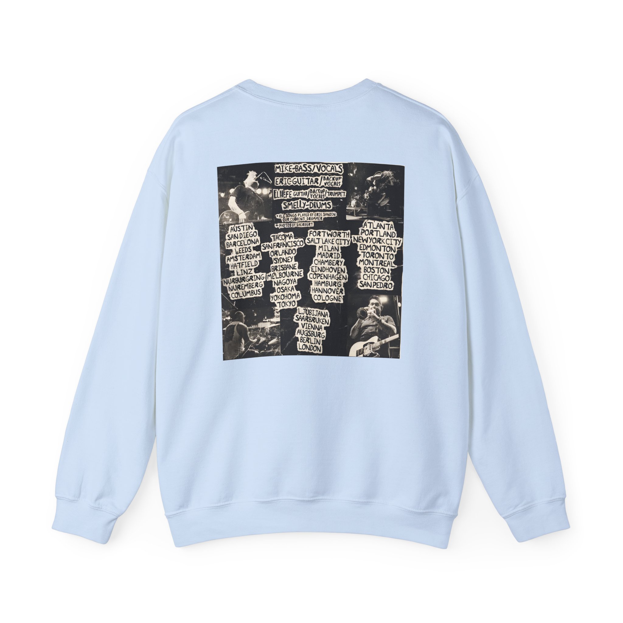 Nofx Og Skull Unisex Heavy Blendâ„¢ Crewneck Sweatshirt