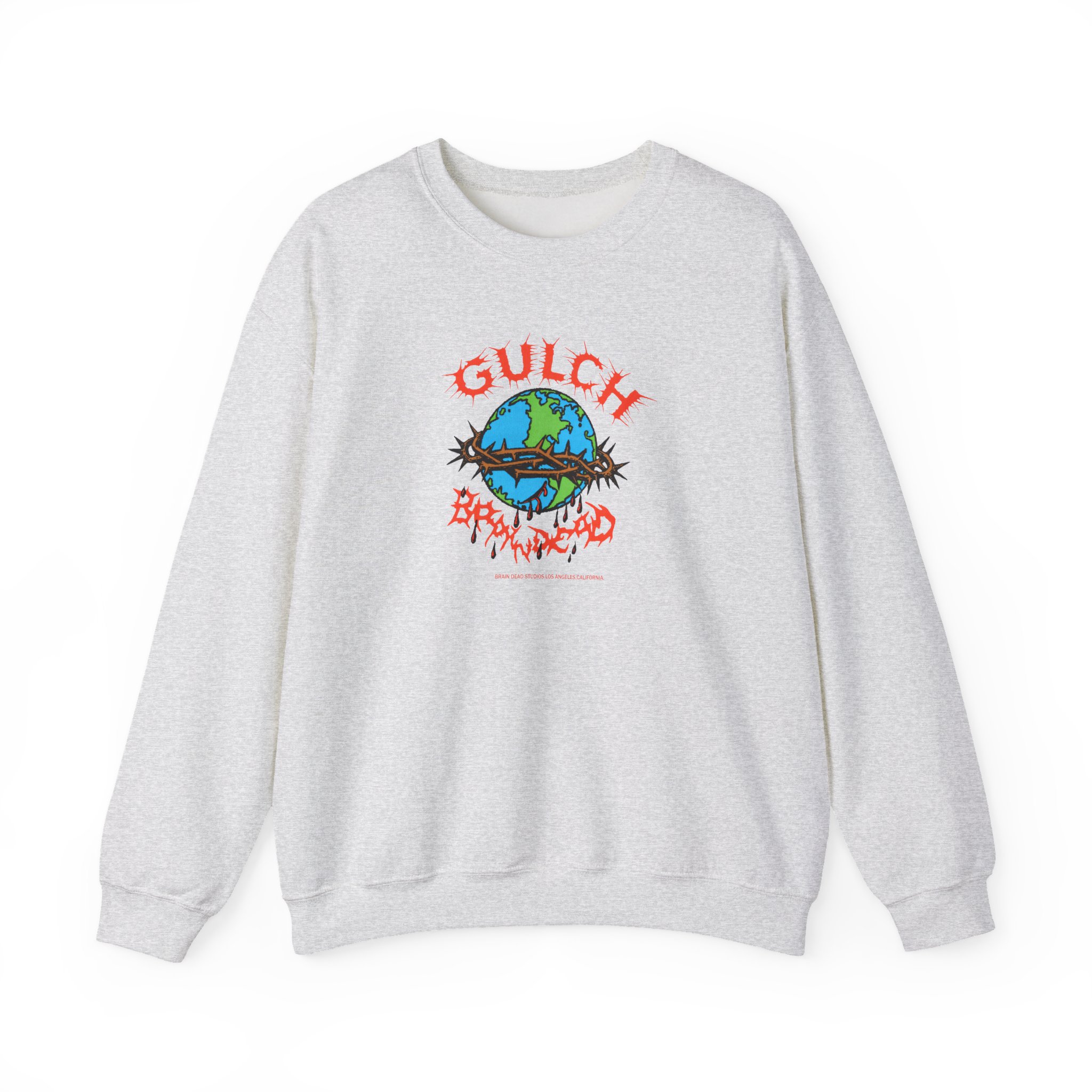 Gulch x Brain Dead final show Unisex Heavy Blendâ„¢ Crewneck Sweatshirt