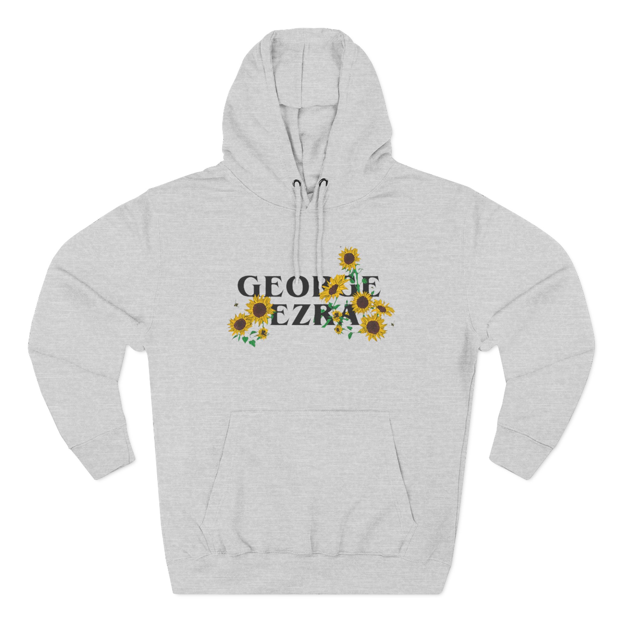 George Ezra Sunflowers Three-Panel Fleece Hoodie