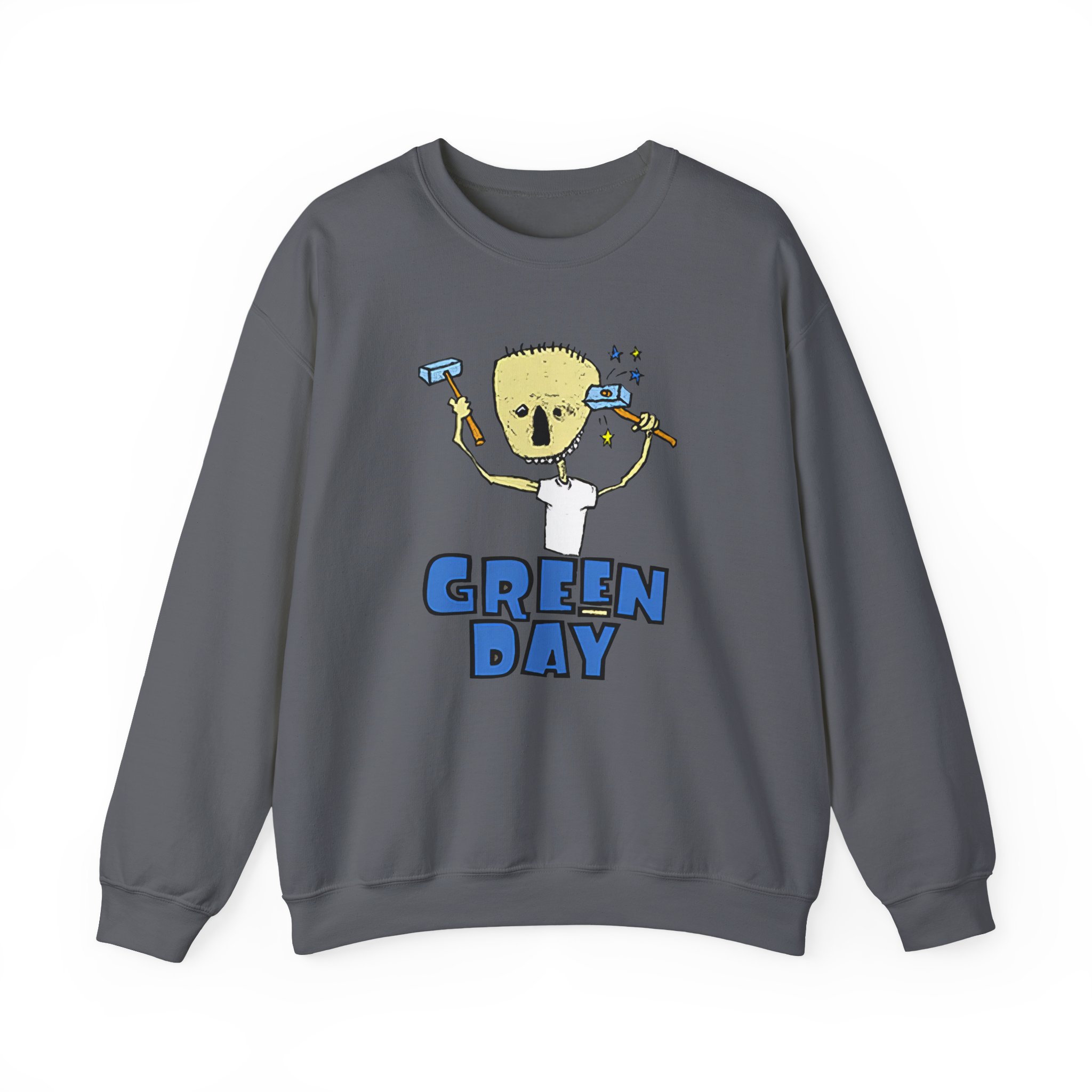 Green Day Nimrod Vintage Hammer Unisex Heavy Blendâ„¢ Crewneck Sweatshirt