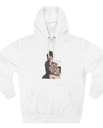 Tyla Sitting Portrait Three-Panel Fleece Hoodie