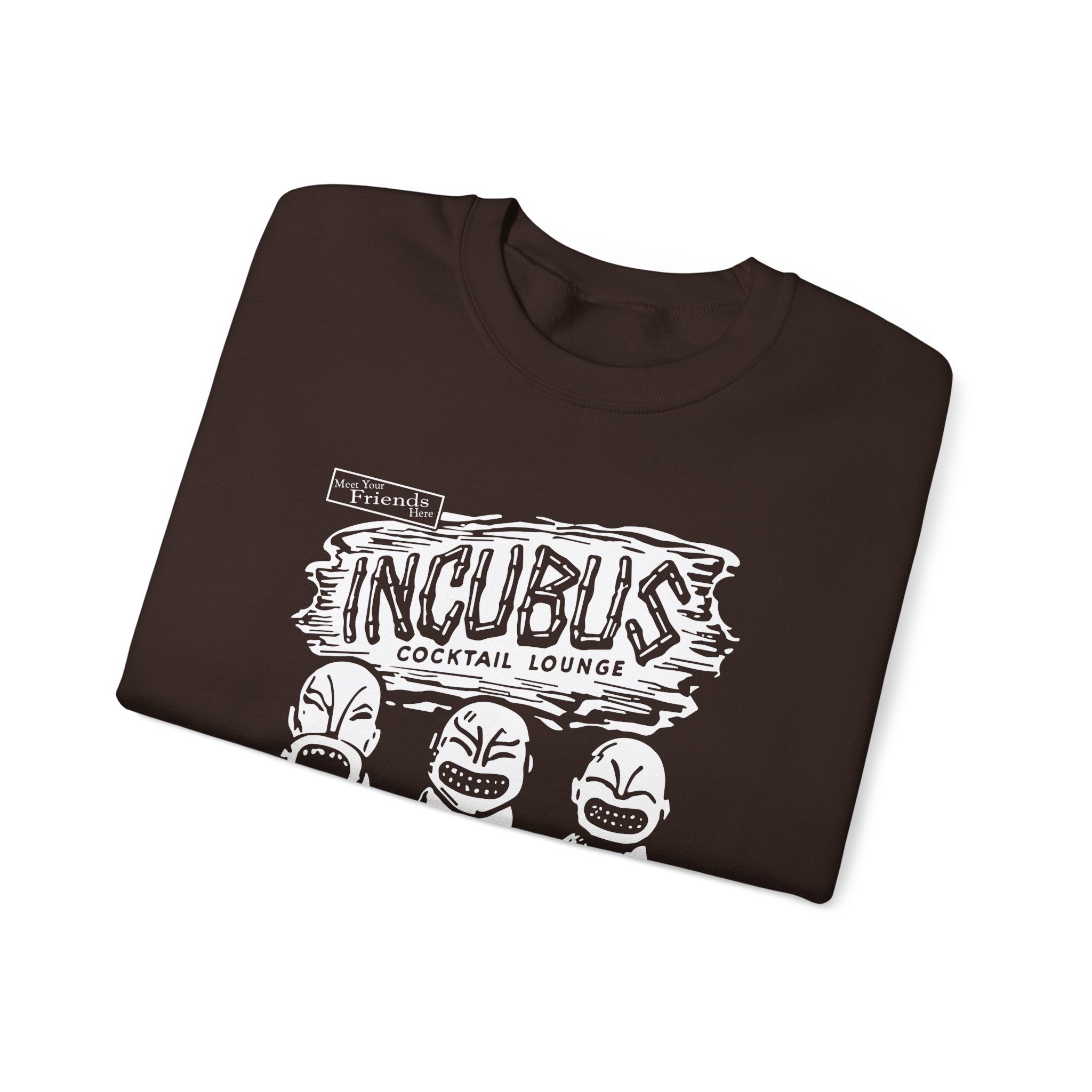 Incubus Cocktail Lounge Unisex Heavy Blendâ„¢ Crewneck Sweatshirt
