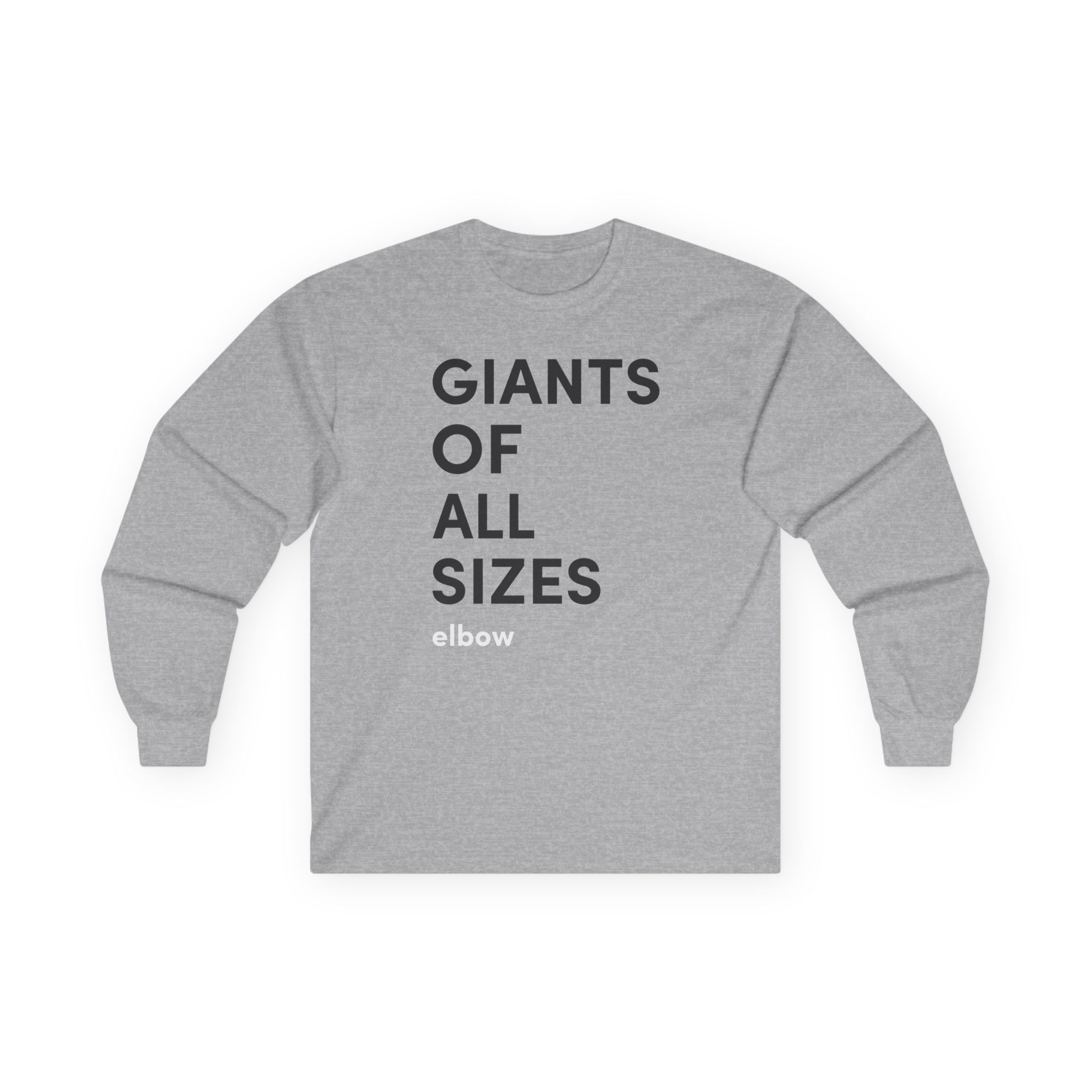 Elbow Audio Giants of All Sizes Unisex Ultra Cotton Long Sleeve Tee