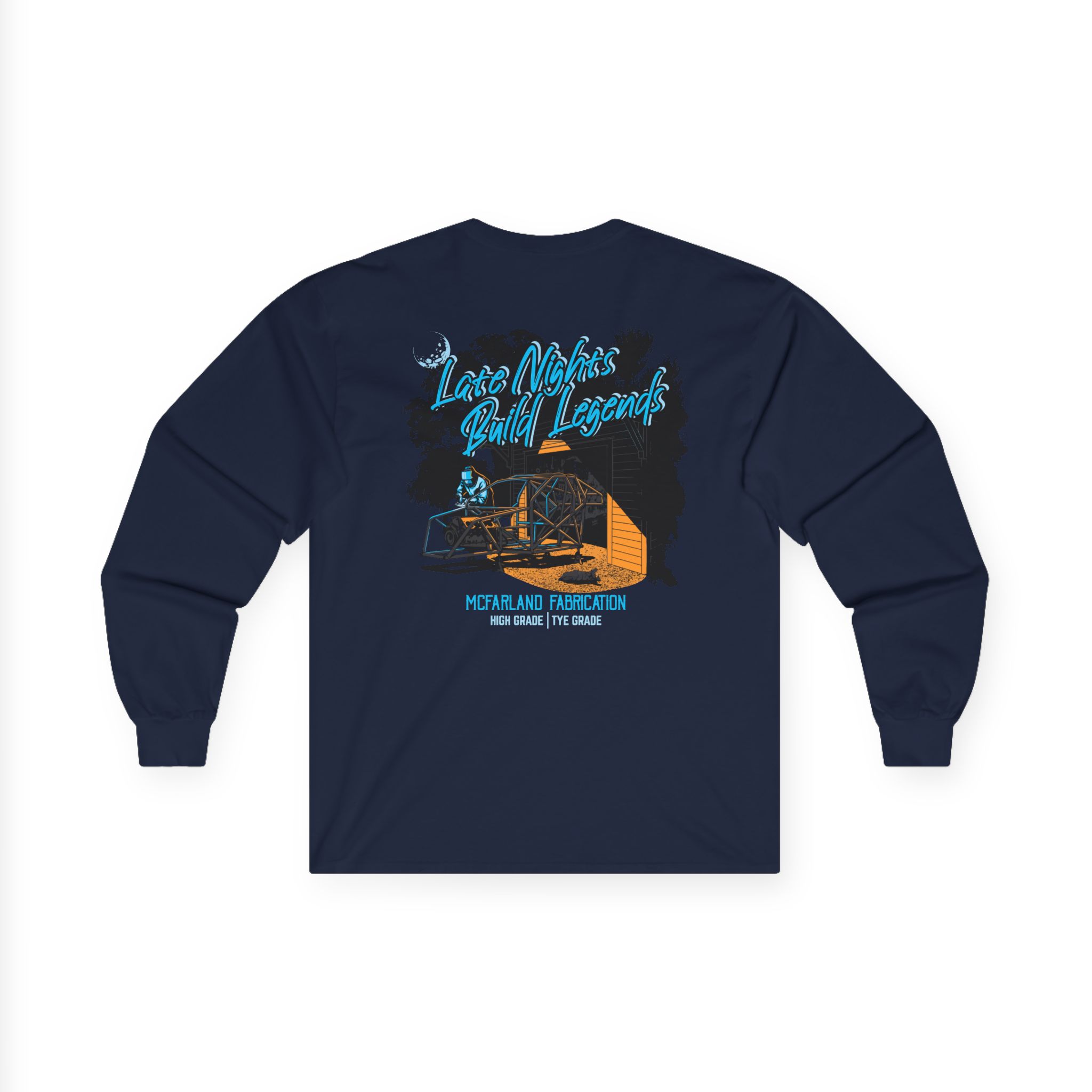 Cleetus Mcfarland Tye Grade Build Legends Unisex Ultra Cotton Long Sleeve Tee