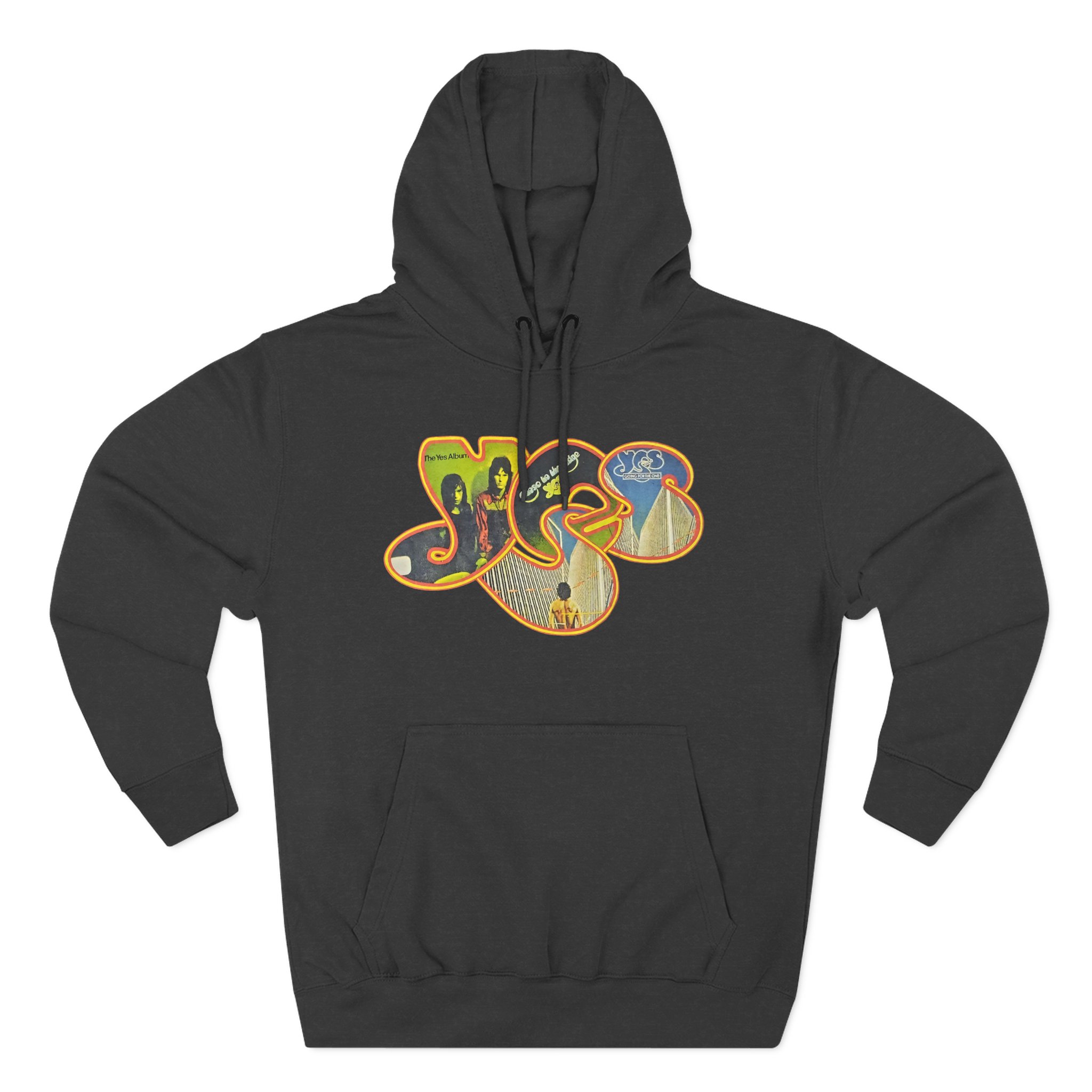 Yes Album Close to the Edge Going For the One Three-Panel Fleece Hoodie