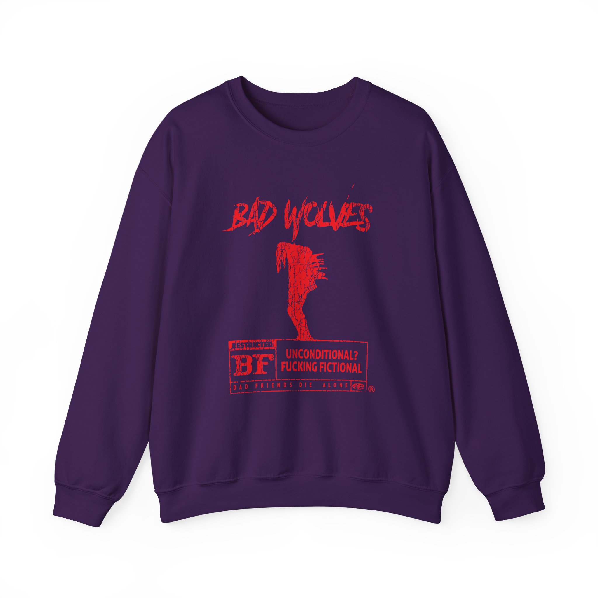 Bad Wolves Bad Friend Unisex Heavy Blendâ„¢ Crewneck Sweatshirt