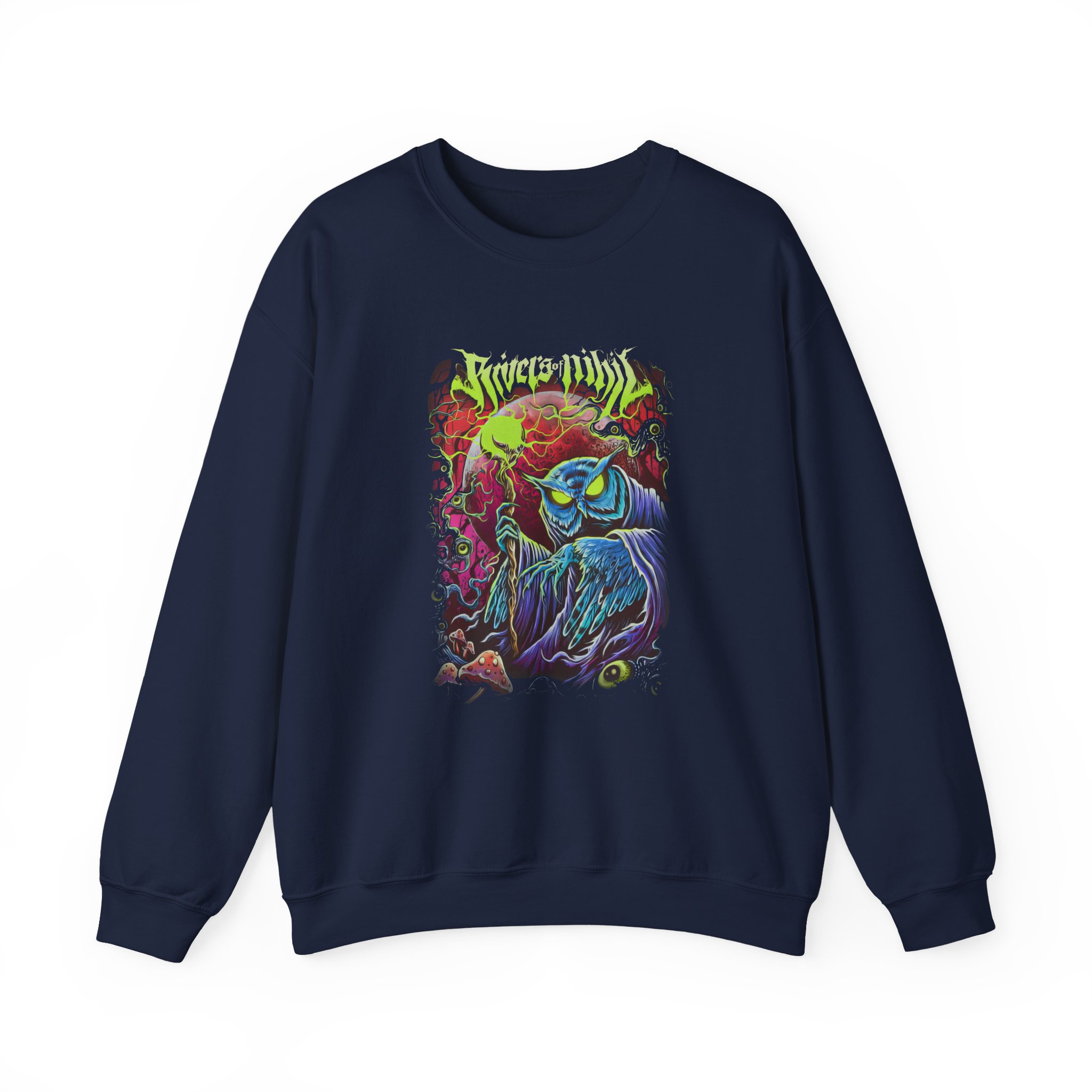 Rivers of Nihil Blacklight Unisex Heavy Blendâ„¢ Crewneck Sweatshirt