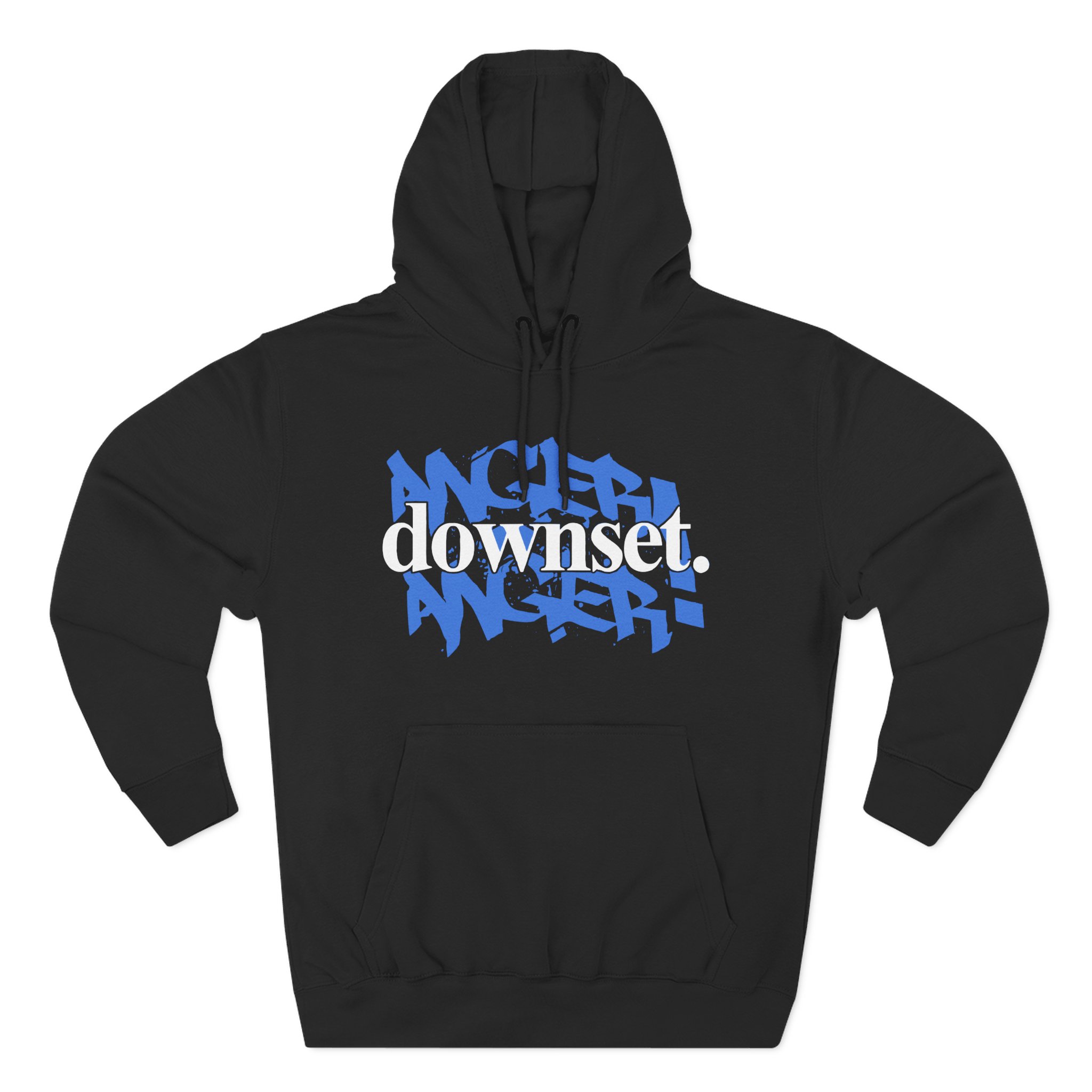 Downset Three-Panel Fleece Hoodie