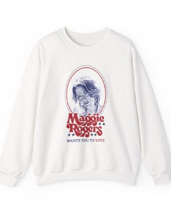 Maggie Rogers Wants You To Vote Unisex Heavy Blend™ Crewneck Sweatshirt