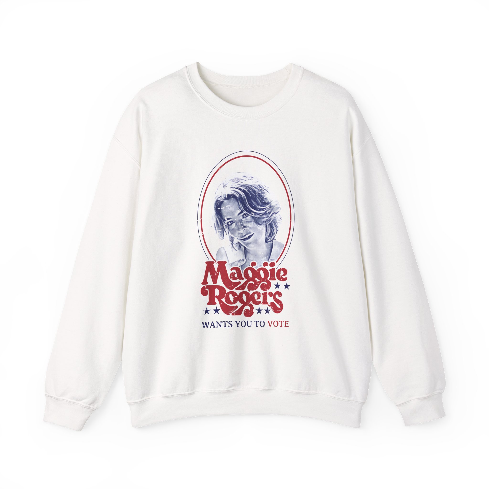 Maggie Rogers Wants You To Vote Unisex Heavy Blendâ„¢ Crewneck Sweatshirt