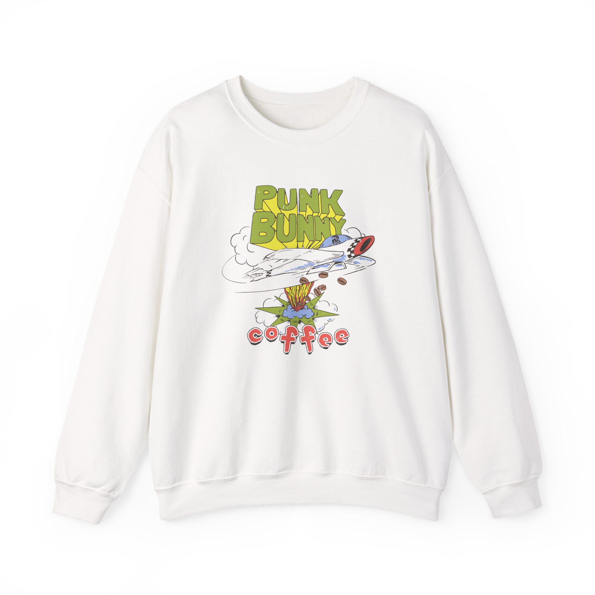 Green Day Punk Bunny Dookie Unisex Heavy Blendâ„¢ Crewneck Sweatshirt