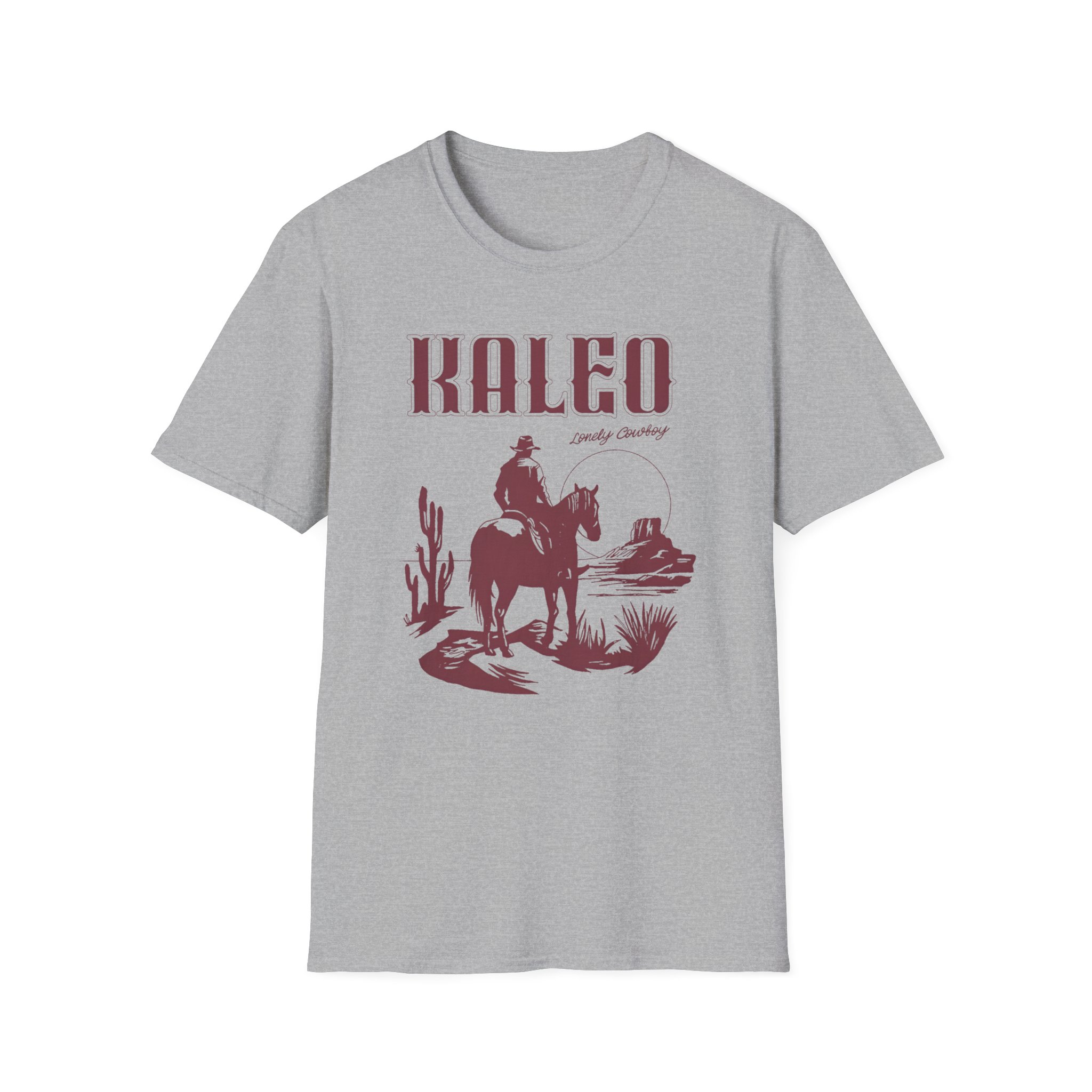 Kaleo Lonely Cowboy Unisex Softstyle T-Shirt