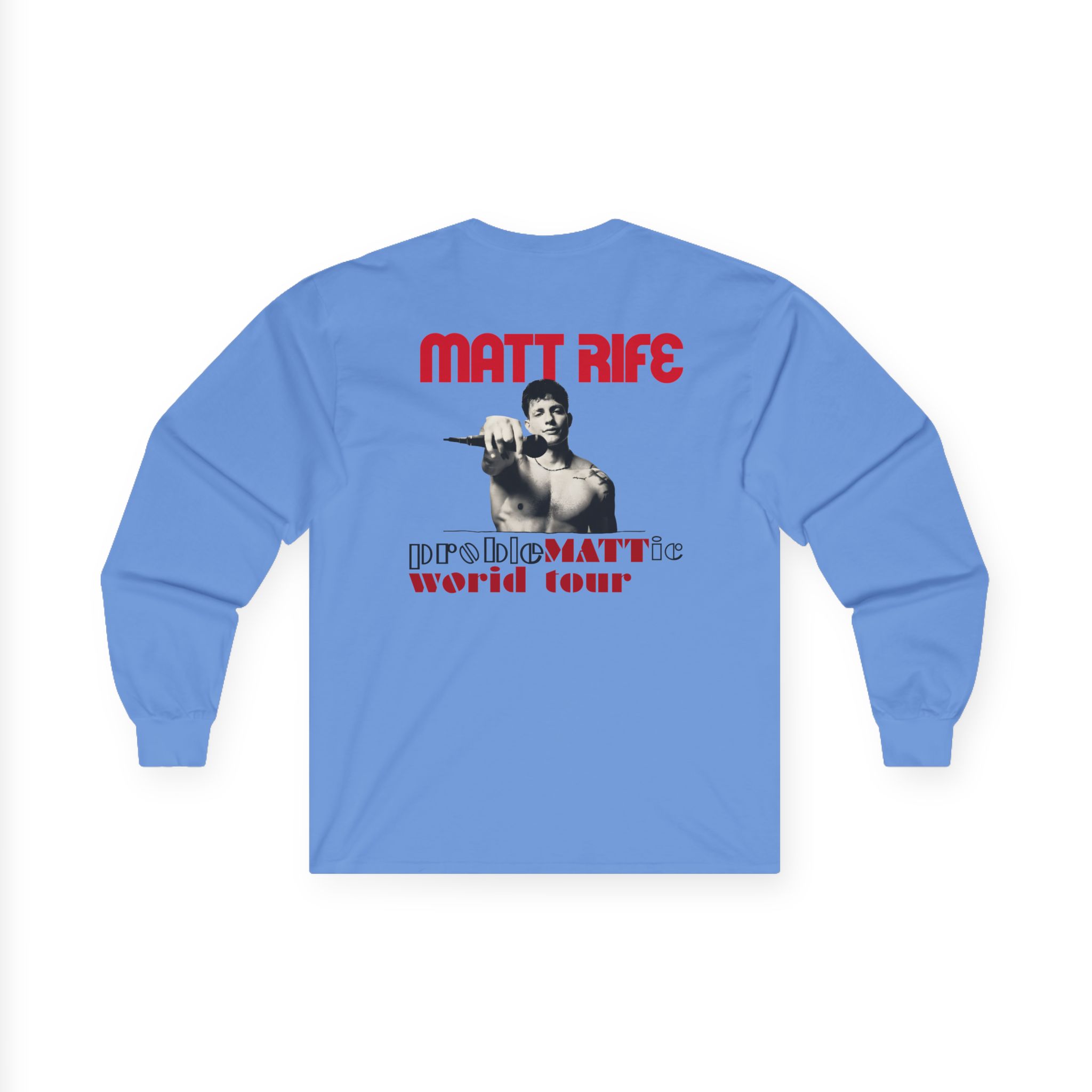 Matt Rife Problemattic Tour Pic Unisex Ultra Cotton Long Sleeve Tee