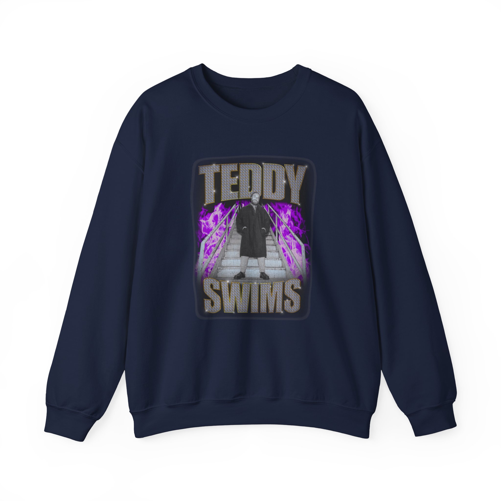 Teddy Swims Bootleg Unisex Heavy Blend Crewneck Sweatshirt