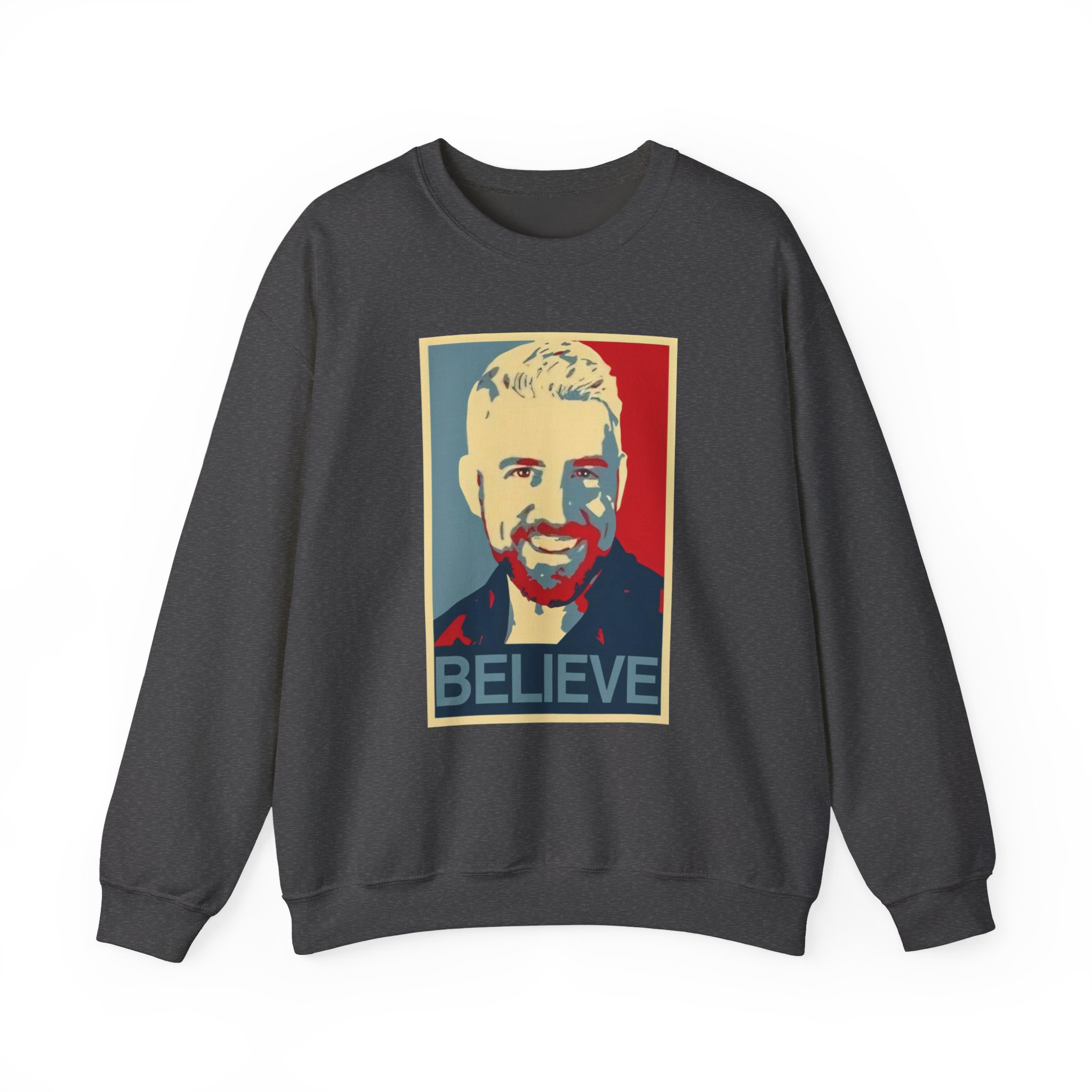 Joe Hendry Believe Unisex Heavy Blendâ„¢ Crewneck Sweatshirt