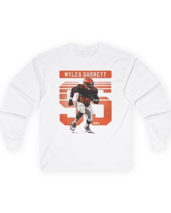 Myles Garrett Grunge Unisex Ultra Cotton Long Sleeve Tee