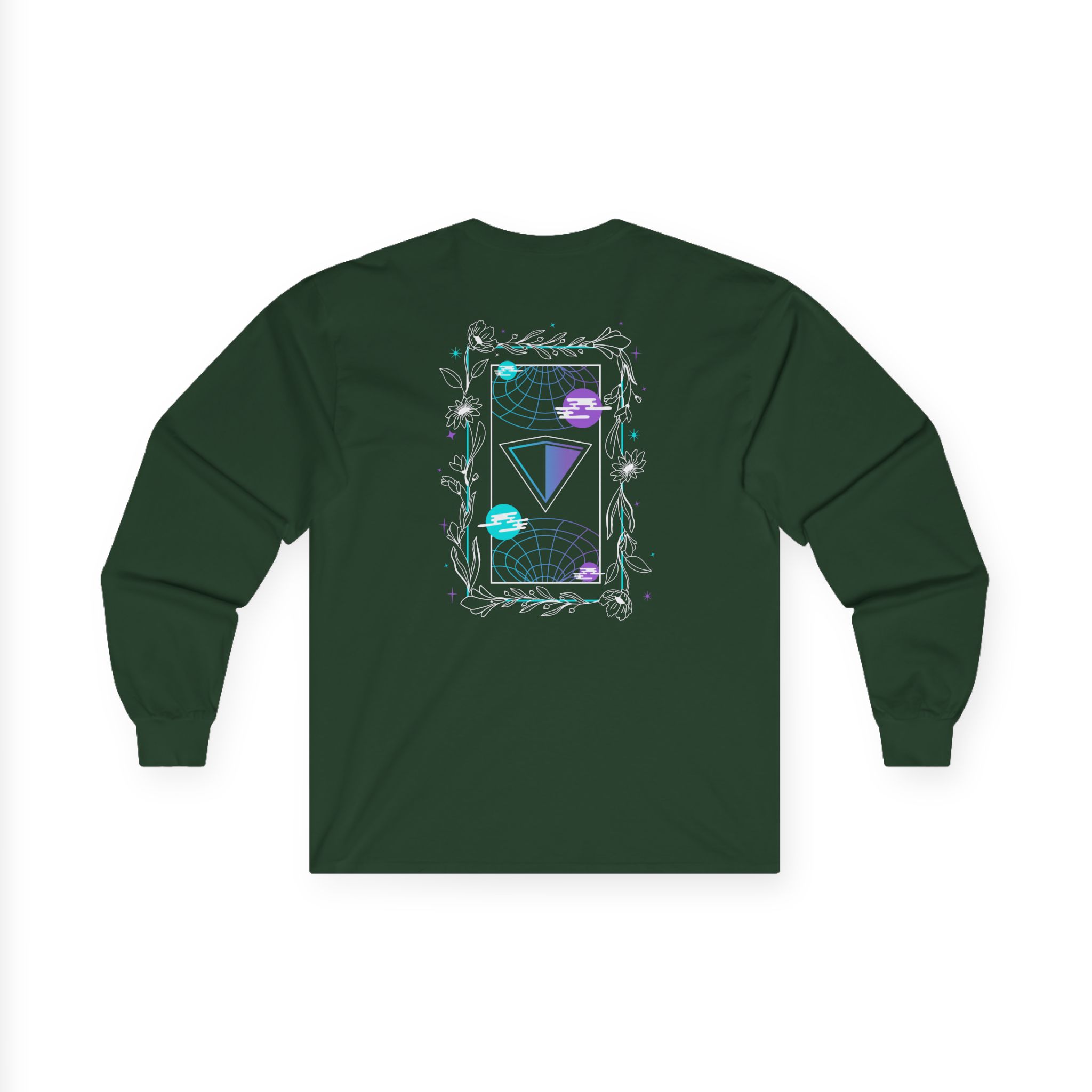 Inzo Astral Bloom Unisex Ultra Cotton Long Sleeve Tee