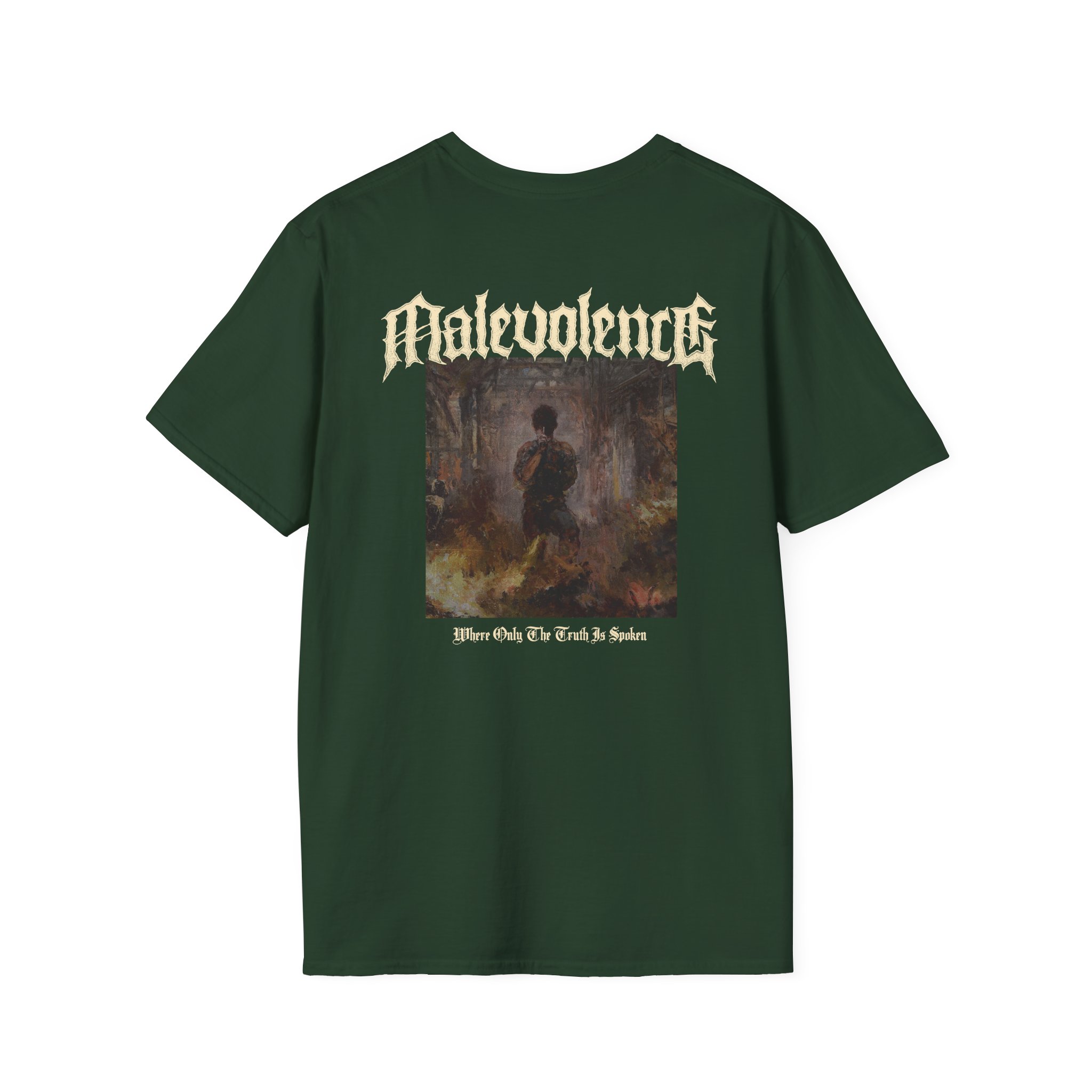 Malevolence Where Only the Truth is Spoken Unisex Softstyle T-Shirt
