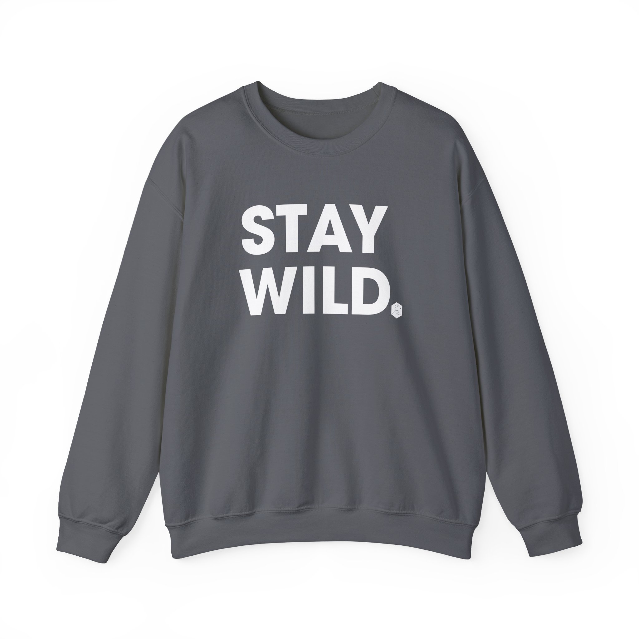 Wild Pink Stay Unisex Heavy Blendâ„¢ Crewneck Sweatshirt