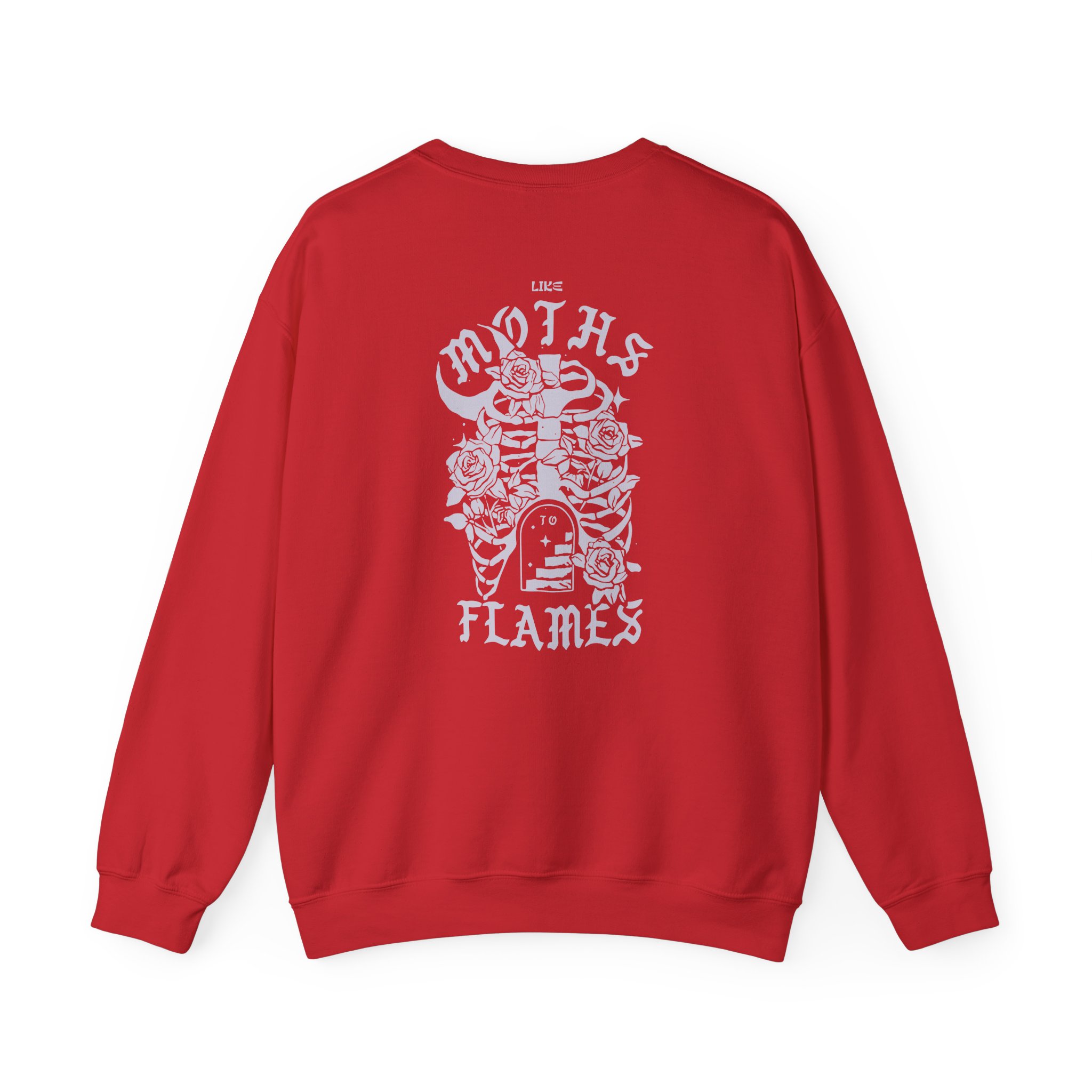 Like Moths to Flames Unisex Heavy Blendâ„¢ Crewneck Sweatshirt
