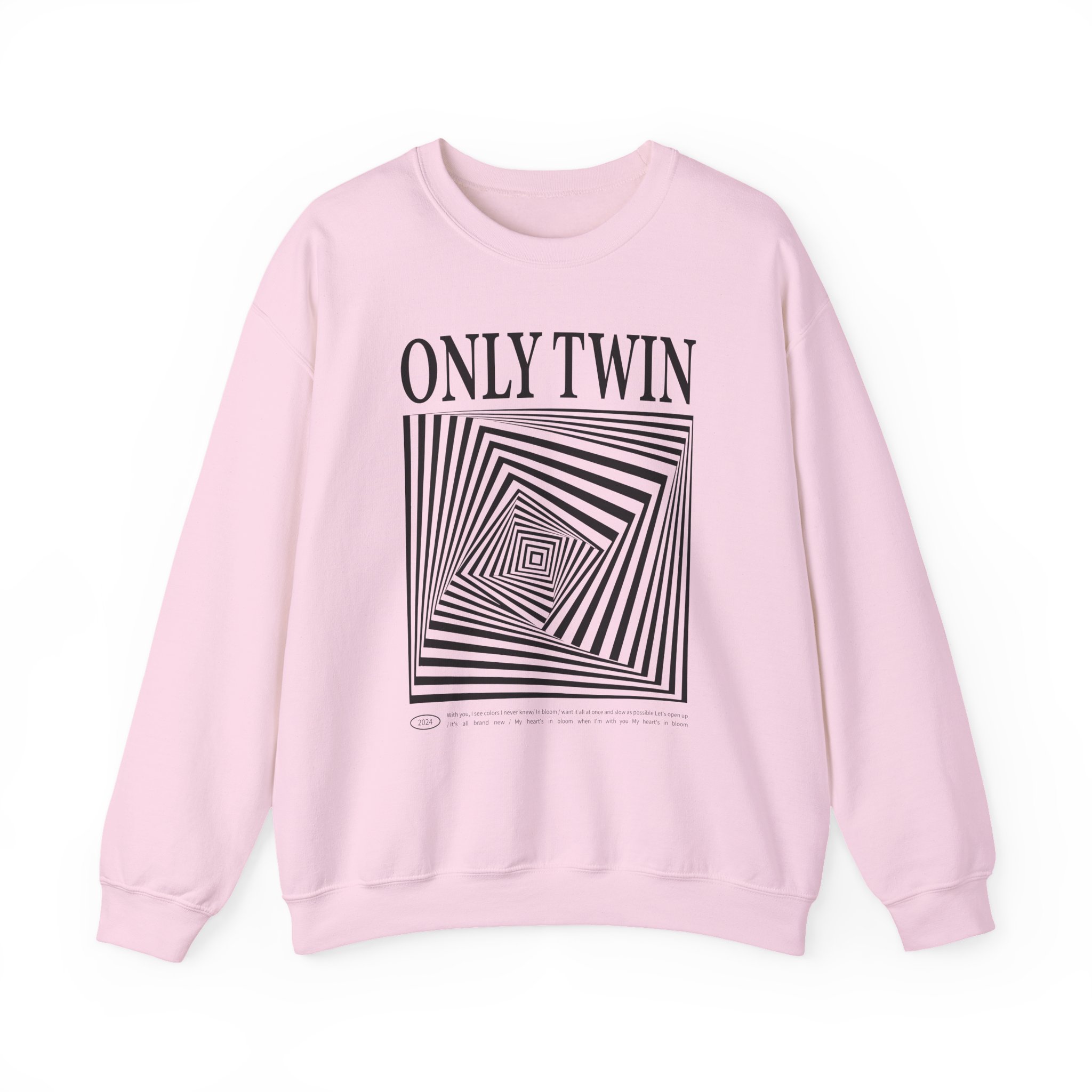 Nina Dobrev Only Twin in Bloom Unisex Heavy Blendâ„¢ Crewneck Sweatshirt