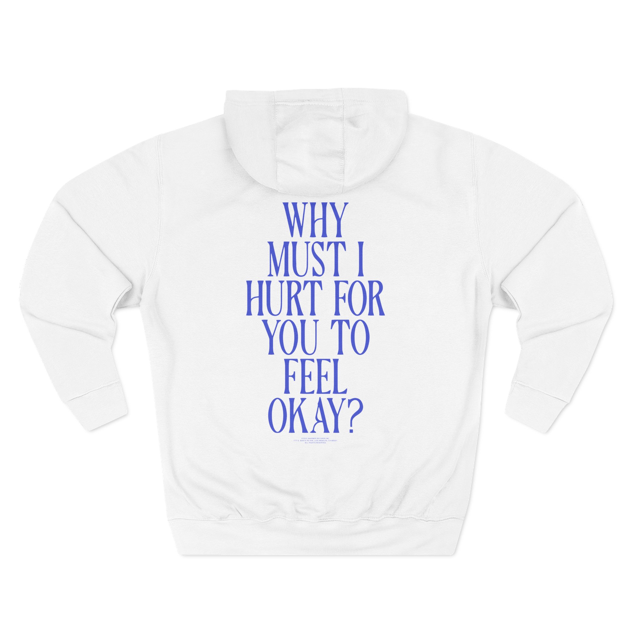 Joshua Bassett Why Must I Hurt Three-Panel Fleece Hoodie