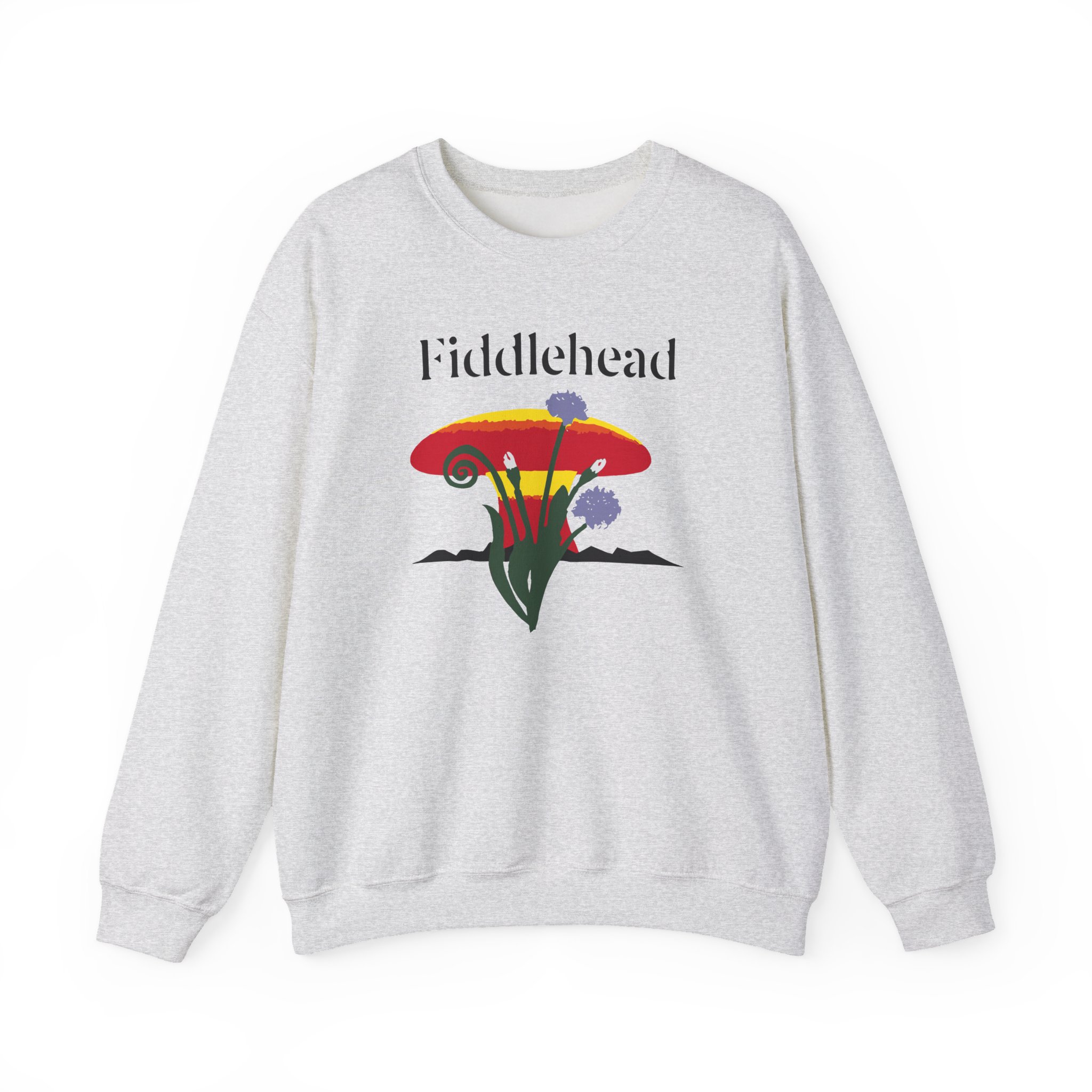 Fiddlehead Jean Emery Unisex Heavy Blendâ„¢ Crewneck Sweatshirt