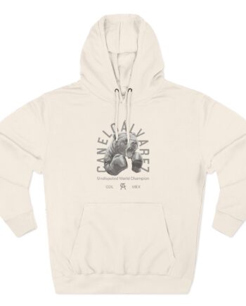 Canelo Bear in Mind Three-Panel Fleece Hoodie