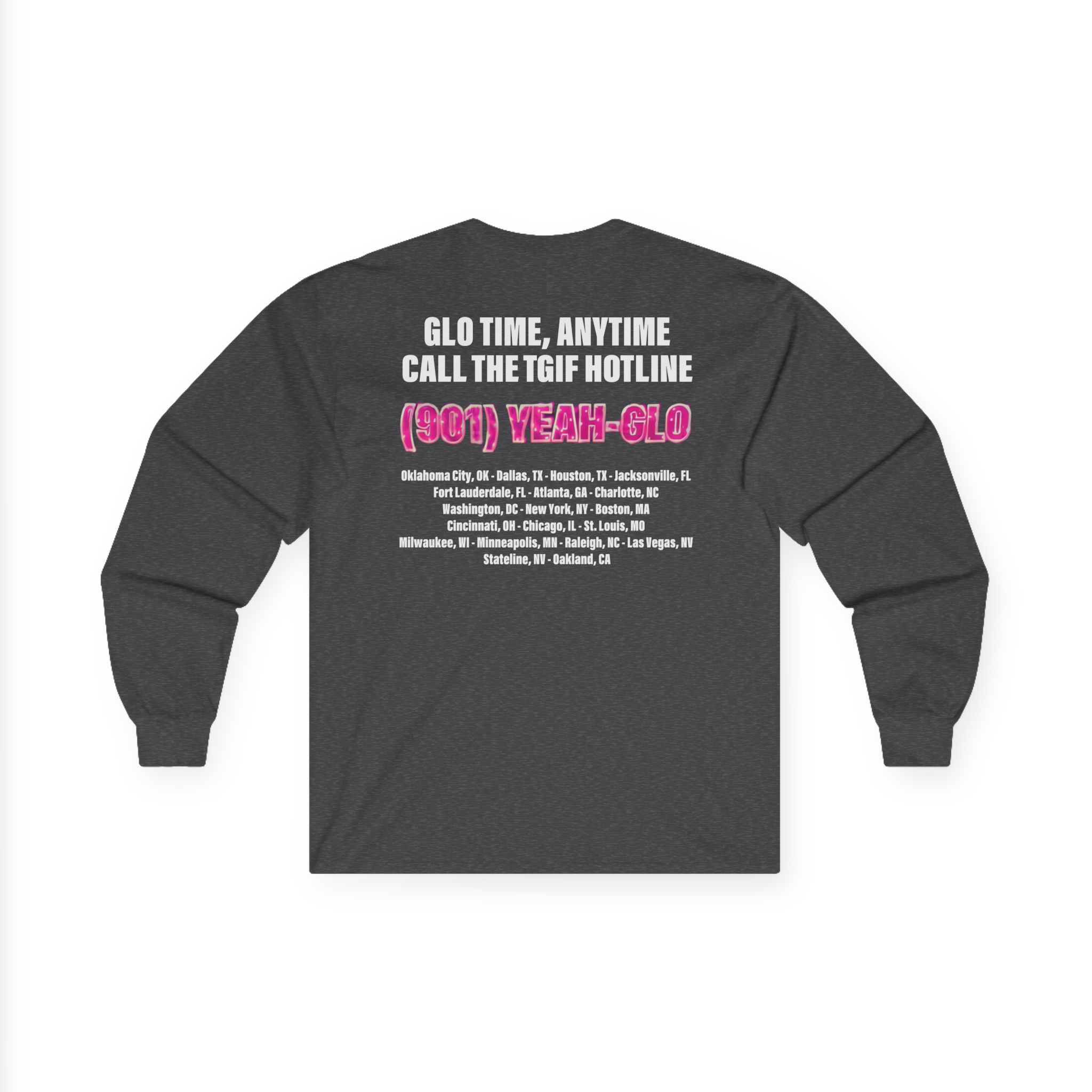 Glorilla Glorious Tour Glotorola Unisex Ultra Cotton Long Sleeve Tee