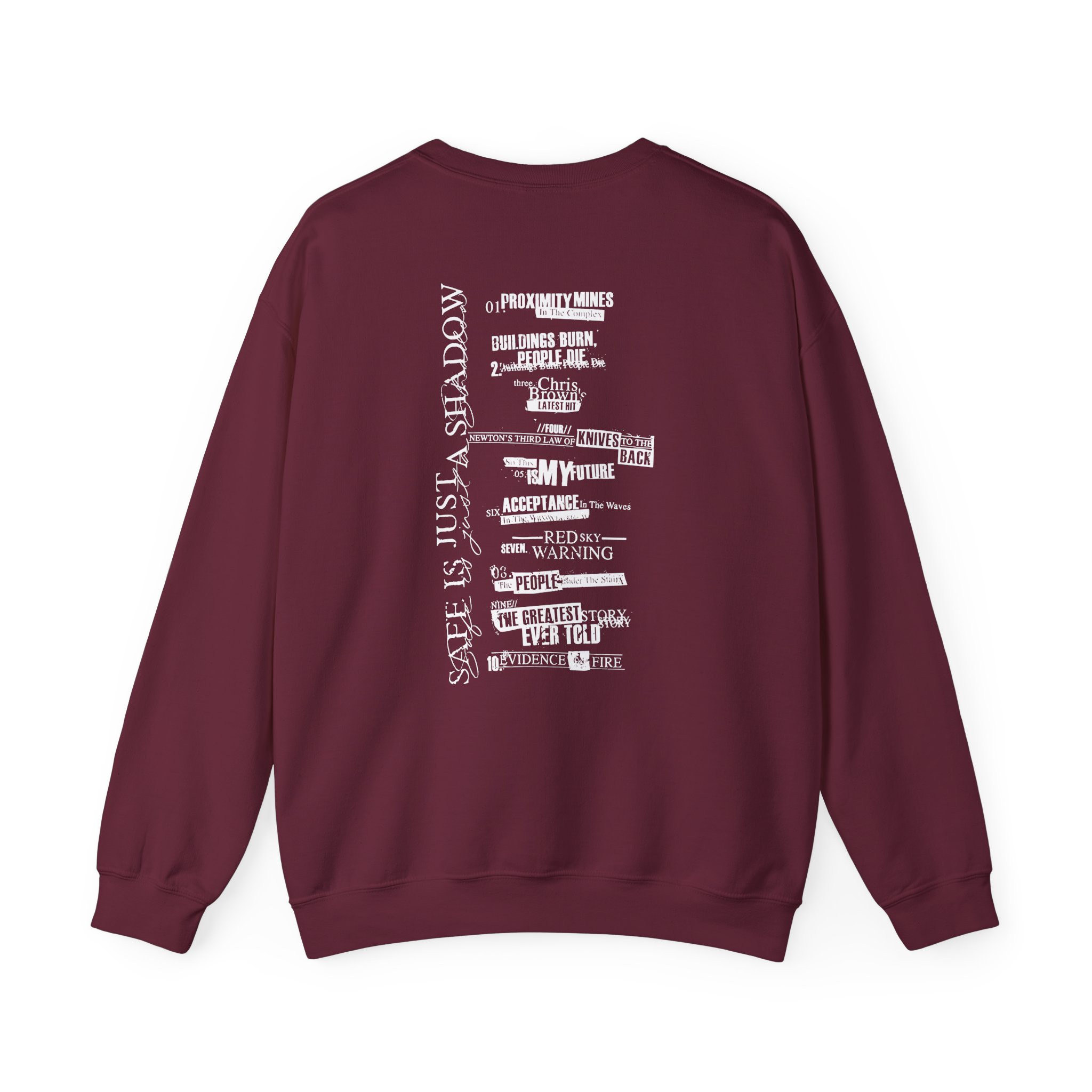 Ice Nine Kills Safe is Just a Shadow Unisex Heavy Blendâ„¢ Crewneck Sweatshirt