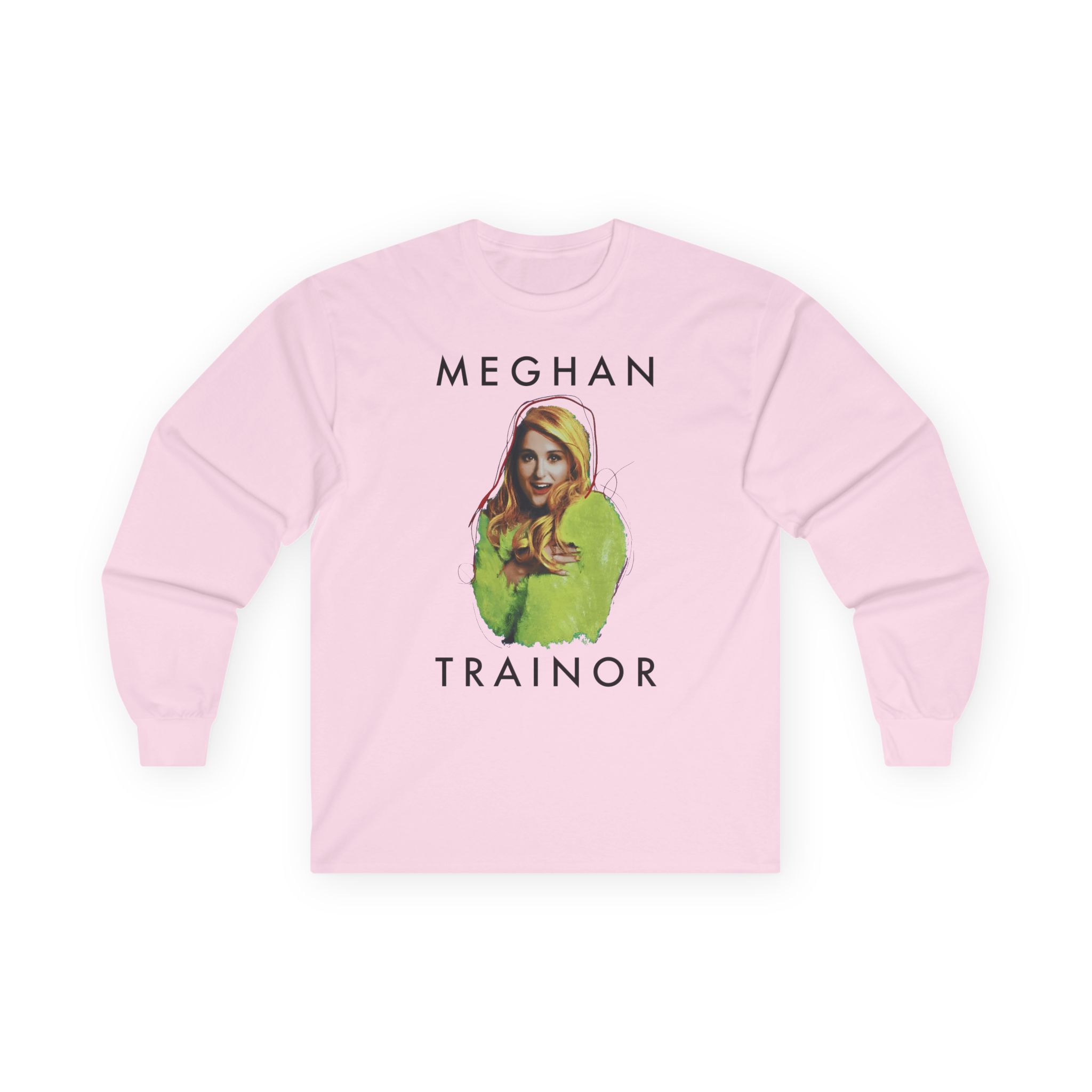 Meghan Trainor Title Pose Girls Unisex Ultra Cotton Long Sleeve Tee