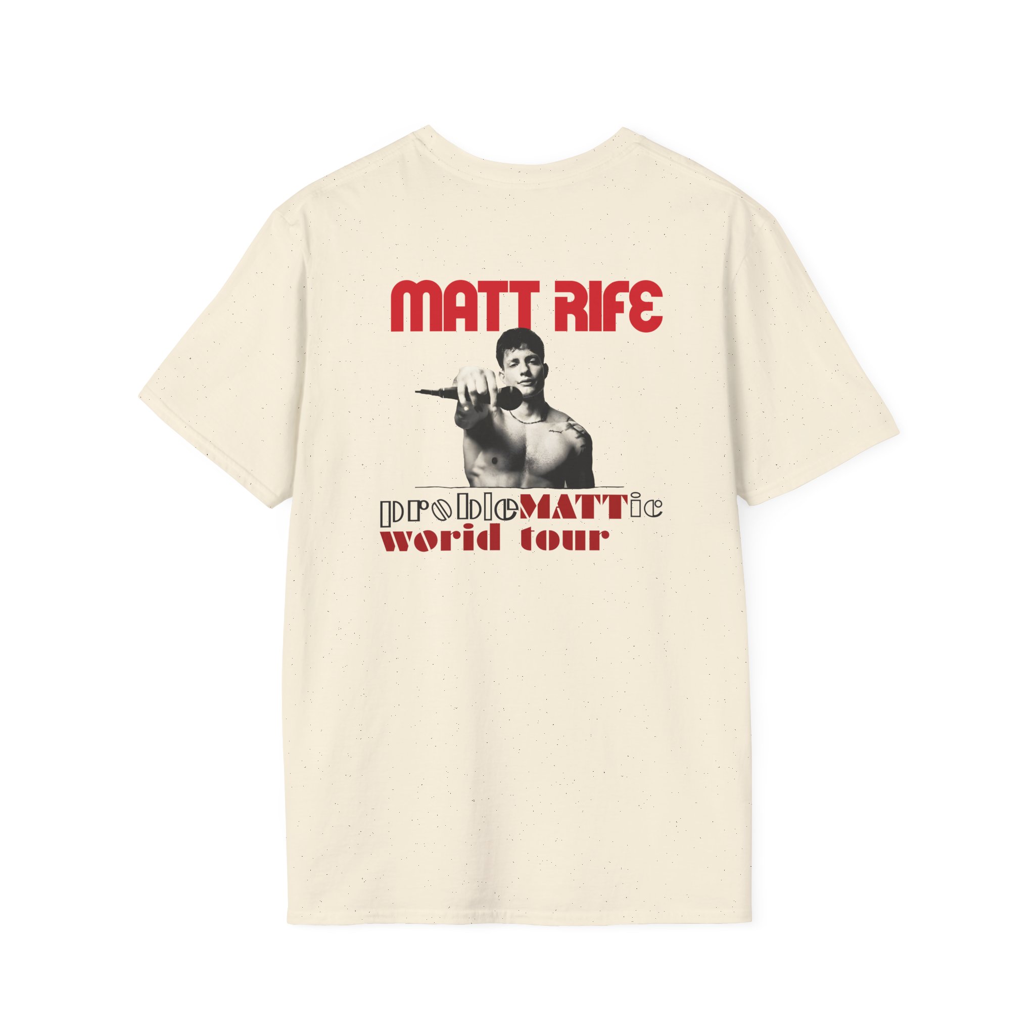 Matt Rife Problemattic Tour Pic Unisex Softstyle T-Shirt