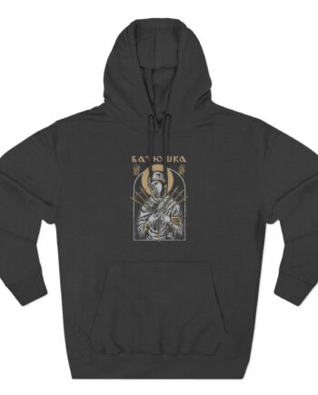 Batushka Mary Dagger Three-Panel Fleece Hoodie