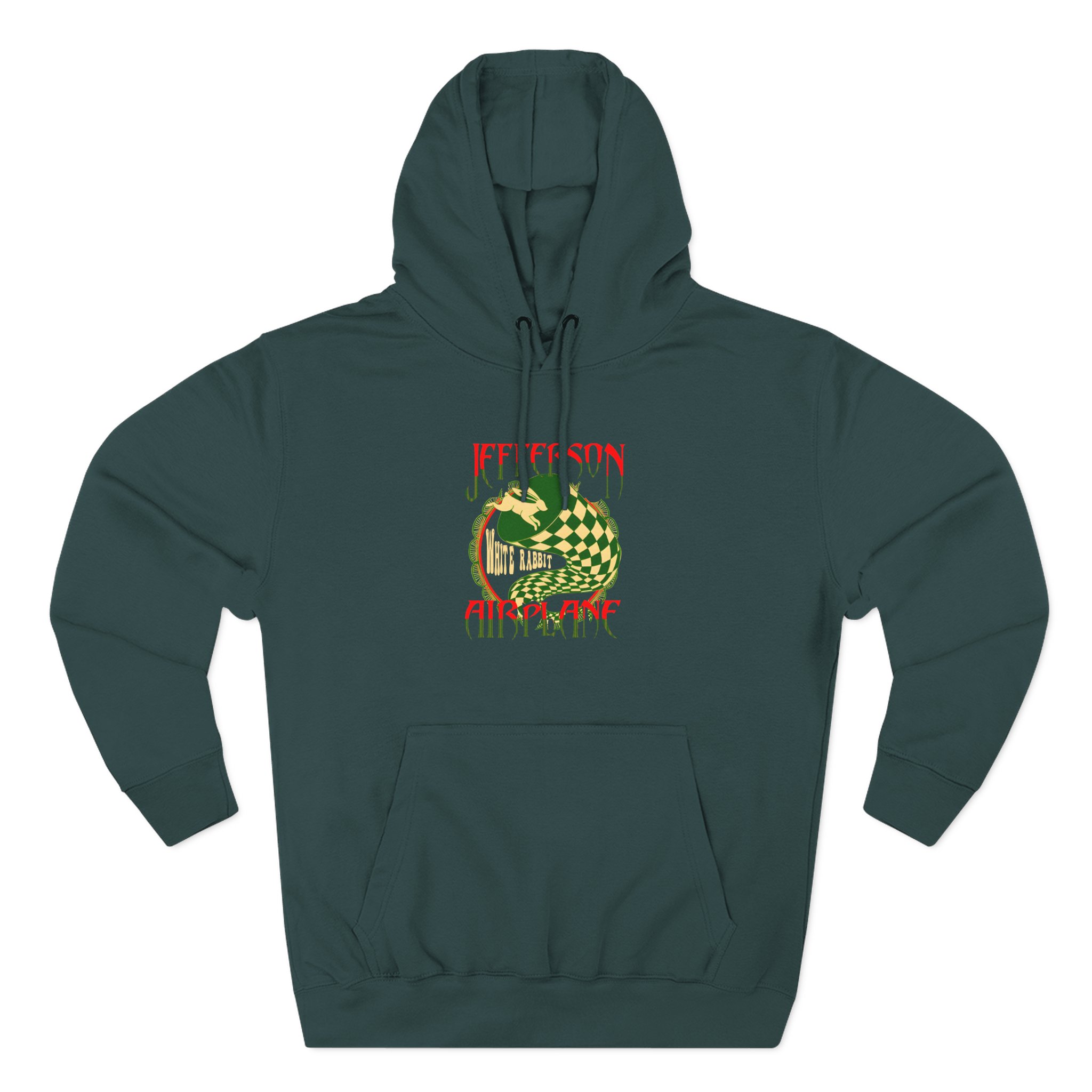 Jefferson Airplane Rabbit Three-Panel Fleece Hoodie