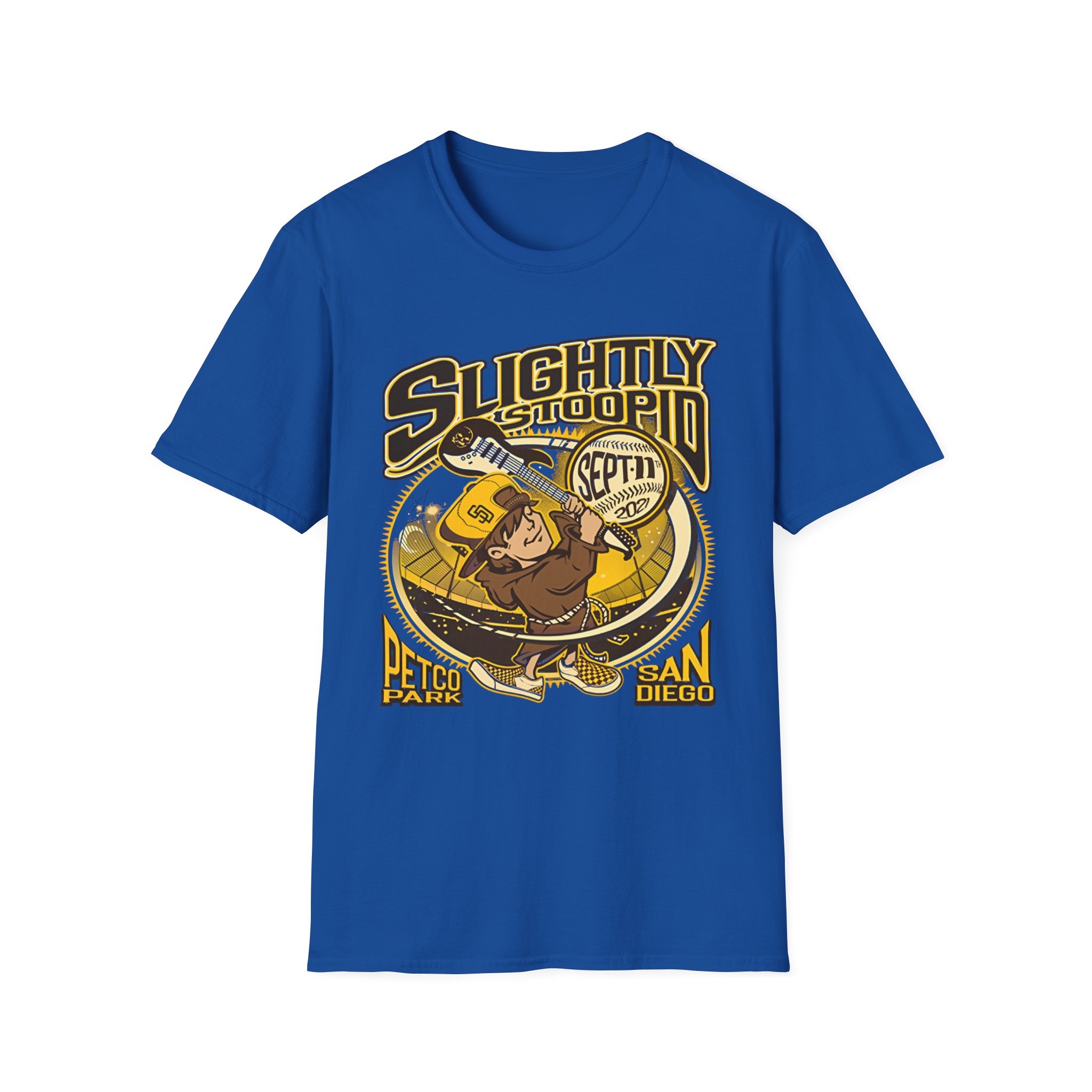 Slightly Stoopid San Diego 2021 Friar Unisex Softstyle T-Shirt