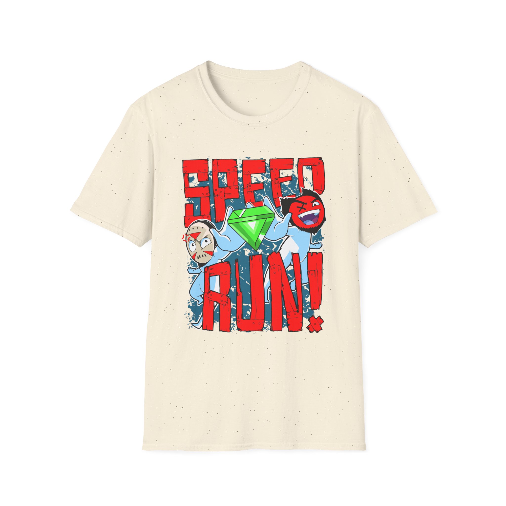 H2odelirious Speed Run Unisex Softstyle T-Shirt