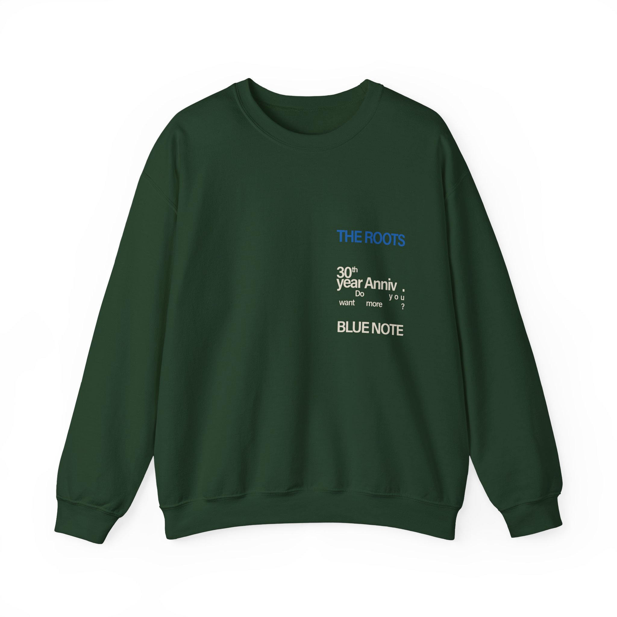 The Roots Blue Note 30th Anniversary Unisex Heavy Blendâ„¢ Crewneck Sweatshirt