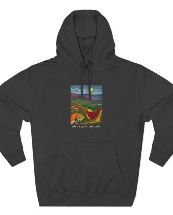 Alanis Morissette Ode to Pacific Palisades Three-Panel Fleece Hoodie