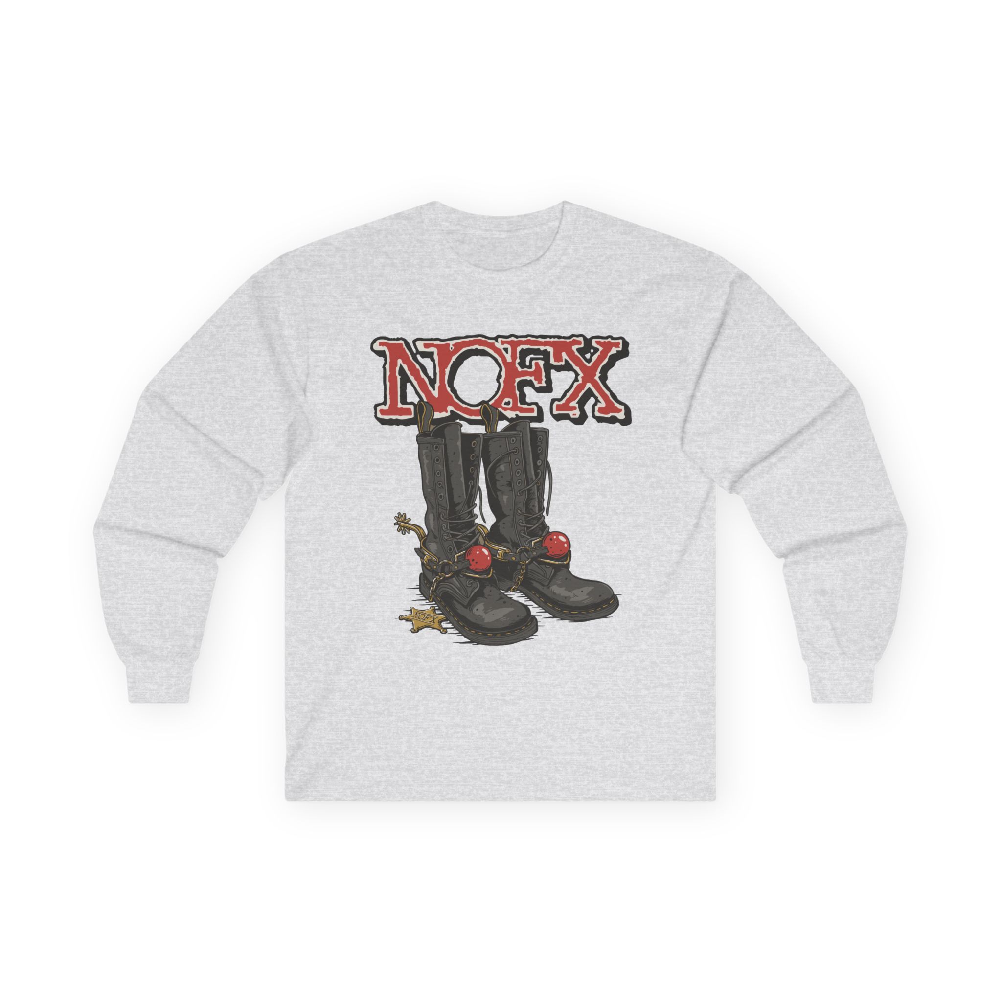 Nofx Boots Unisex Ultra Cotton Long Sleeve Tee