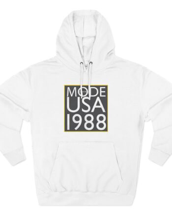 Depeche Mode USA 1988 Three-Panel Fleece Hoodie