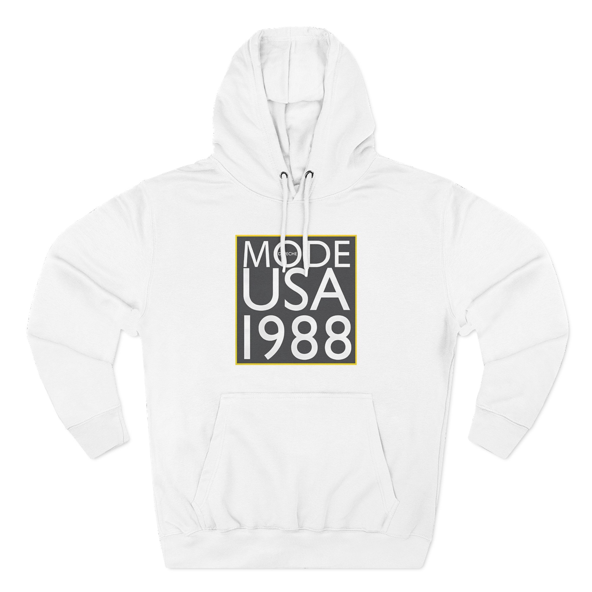 Depeche Mode USA 1988 Three-Panel Fleece Hoodie