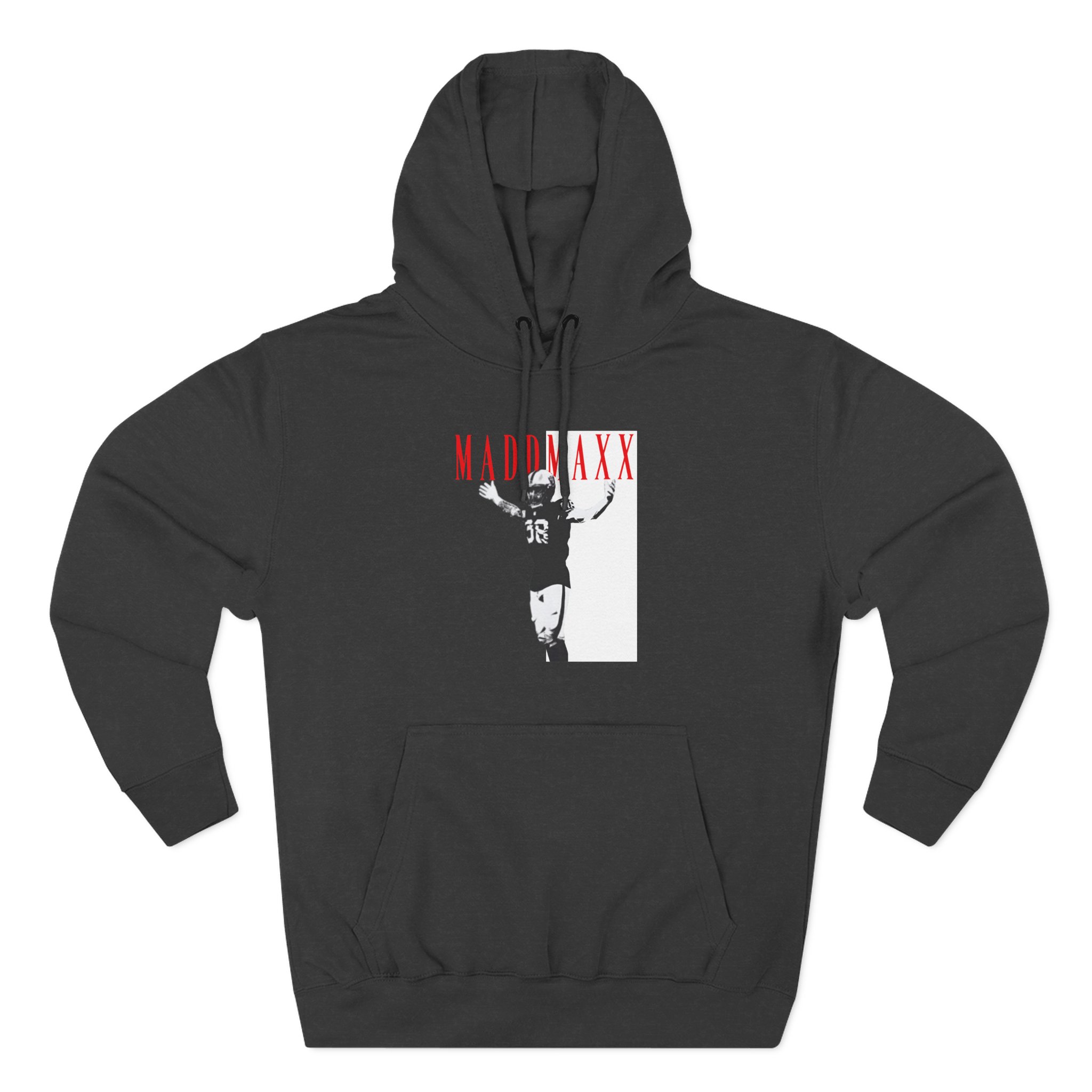 Maxx Crosby Mad Maxx Three-Panel Fleece Hoodie