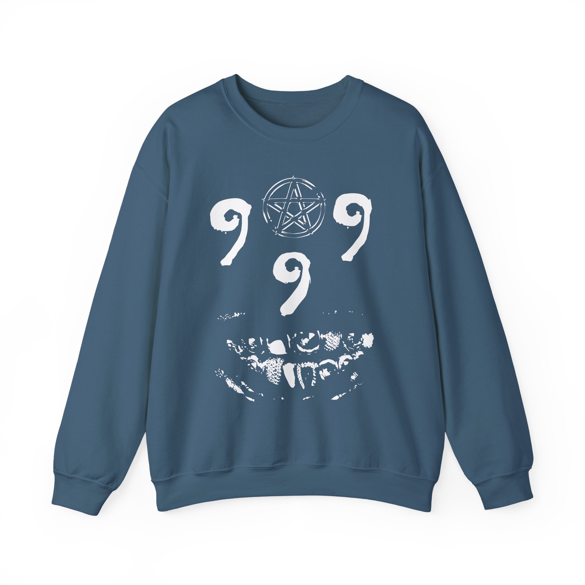 Ho99o9 When a Dog Shows His Teeth Unisex Heavy Blendâ„¢ Crewneck Sweatshirt