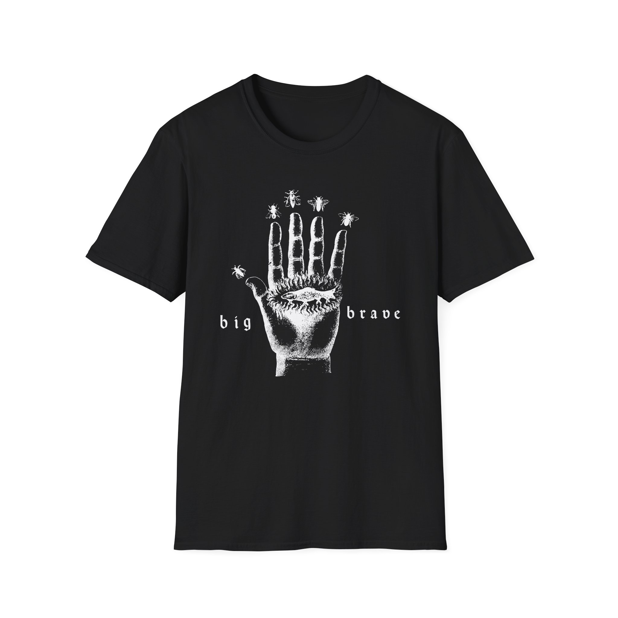 Big Brave Hand Unisex Softstyle T-Shirt