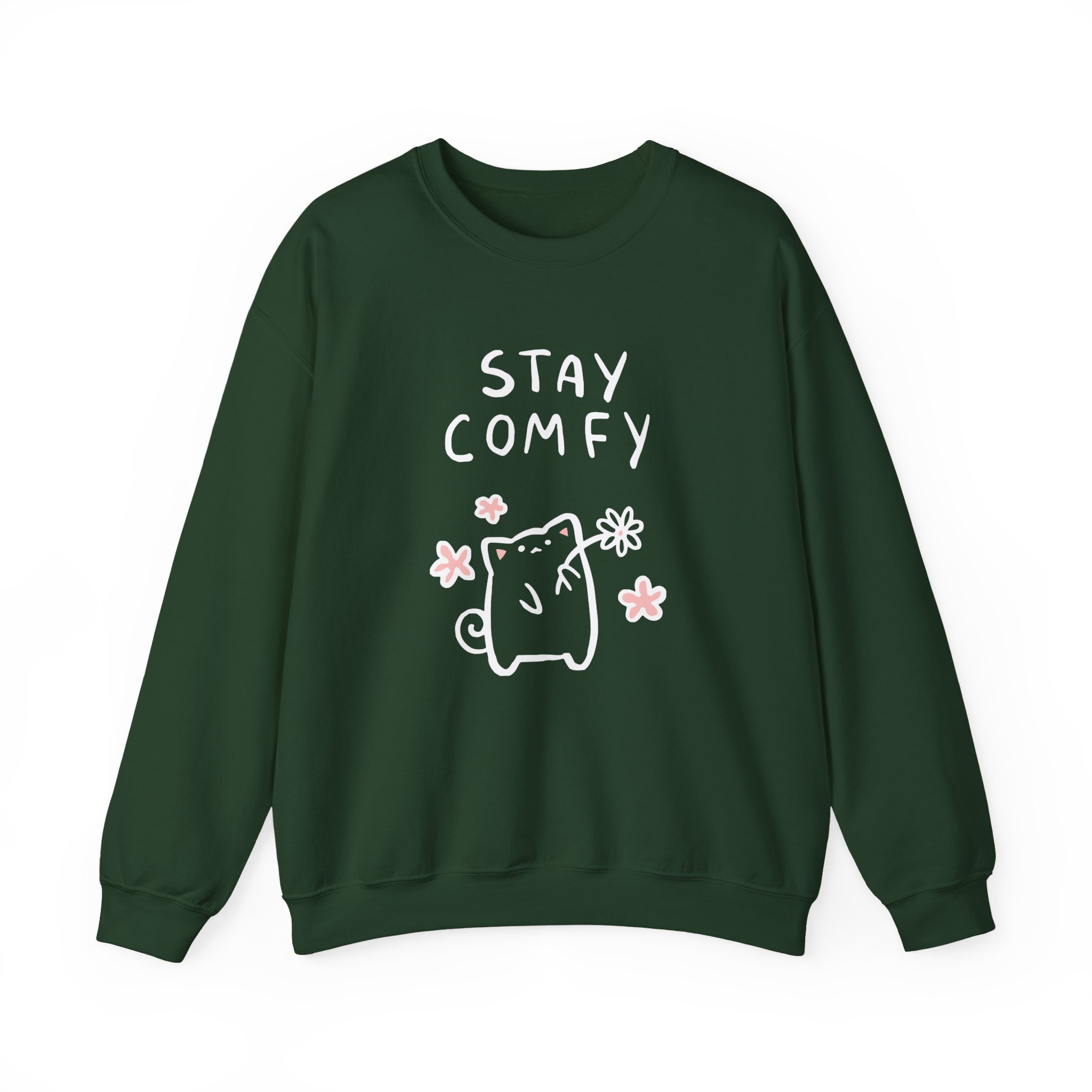 Lilypichu Stay Comfy Cute Unisex Heavy Blendâ„¢ Crewneck Sweatshirt
